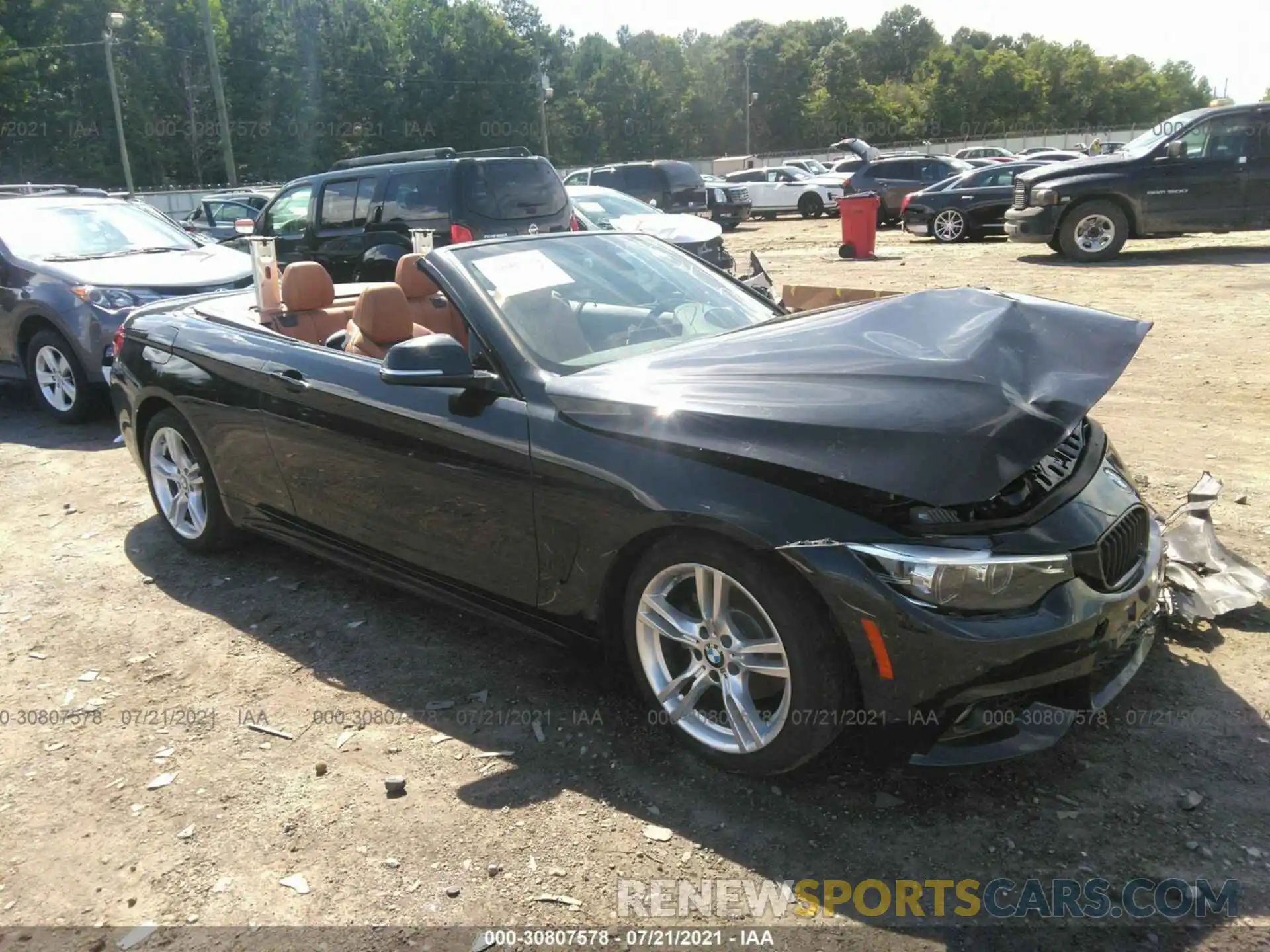 1 Photograph of a damaged car WBA4Z1C5XKEE51060 BMW 4 SERIES 2019