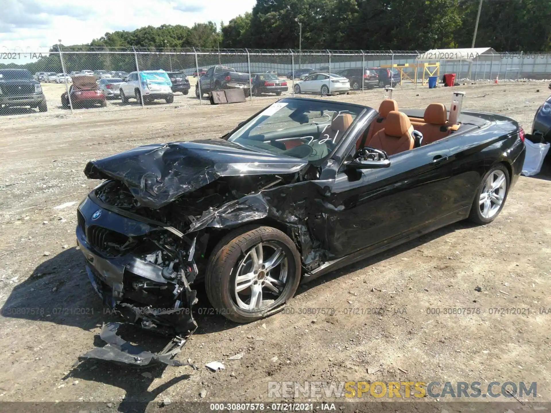 2 Photograph of a damaged car WBA4Z1C5XKEE51060 BMW 4 SERIES 2019