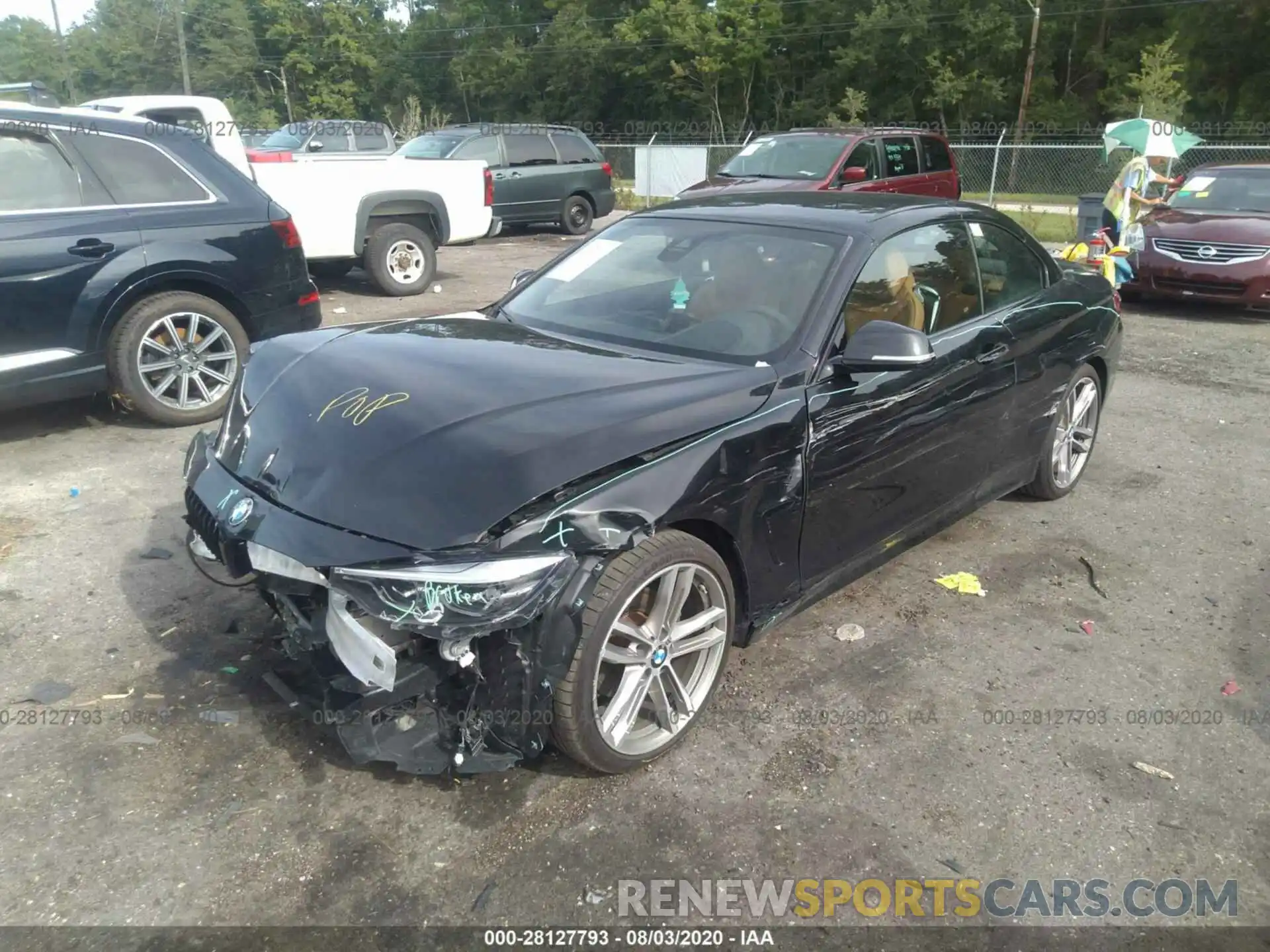 2 Photograph of a damaged car WBA4Z1C5XKEE51530 BMW 4 SERIES 2019