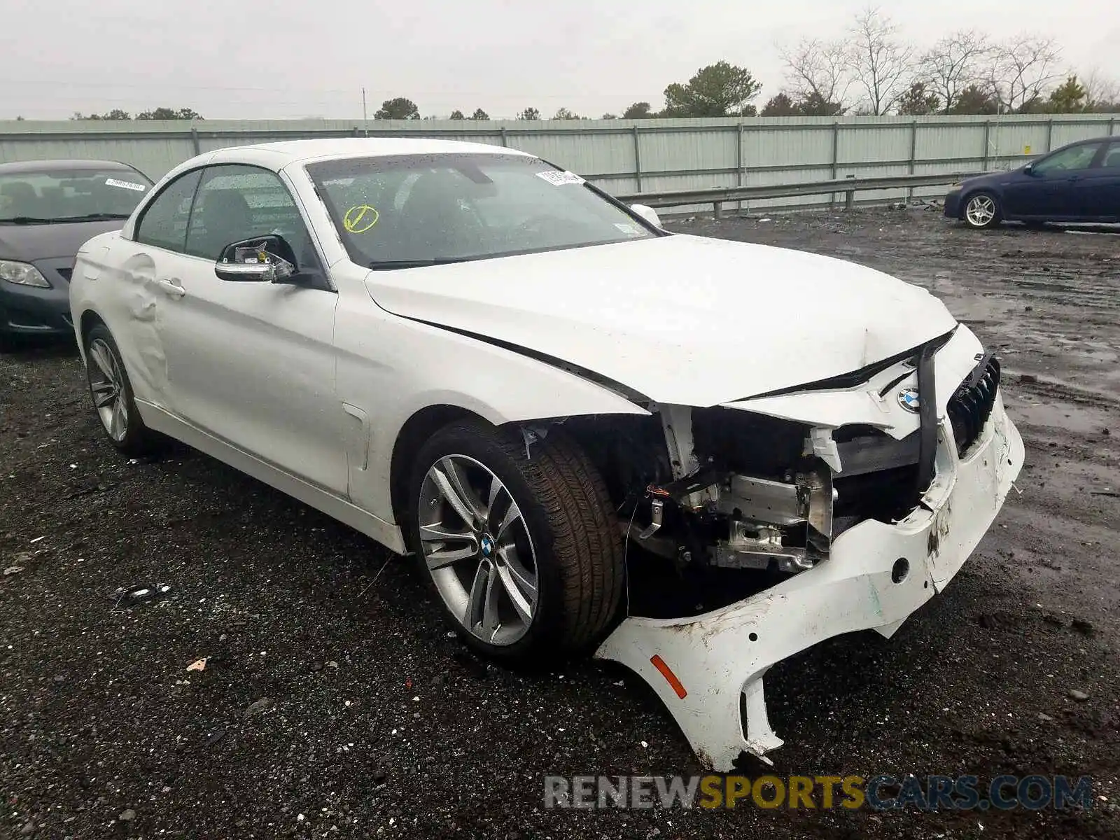 1 Photograph of a damaged car WBA4Z3C50KEF30815 BMW 4 SERIES 2019