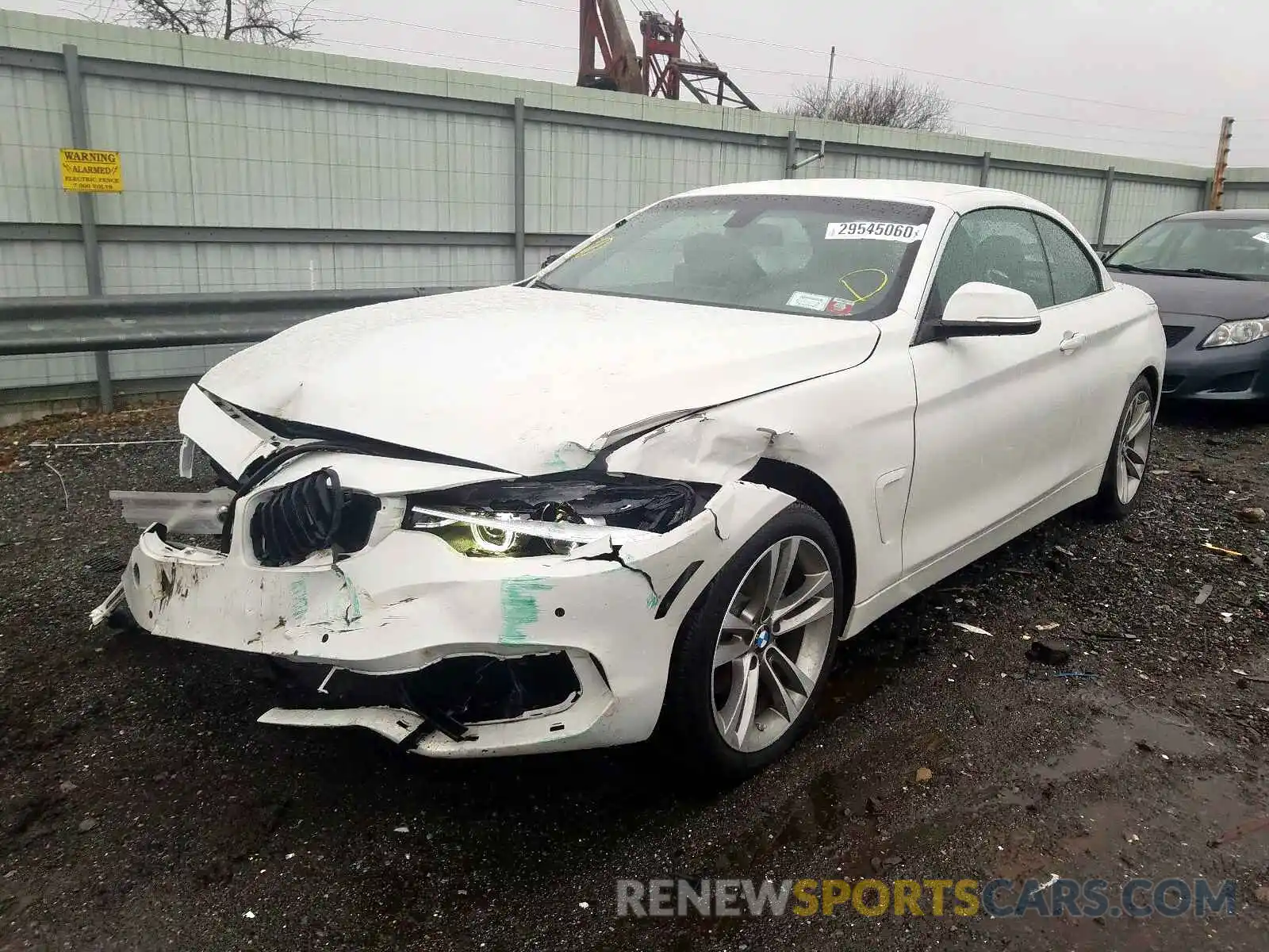 2 Photograph of a damaged car WBA4Z3C50KEF30815 BMW 4 SERIES 2019