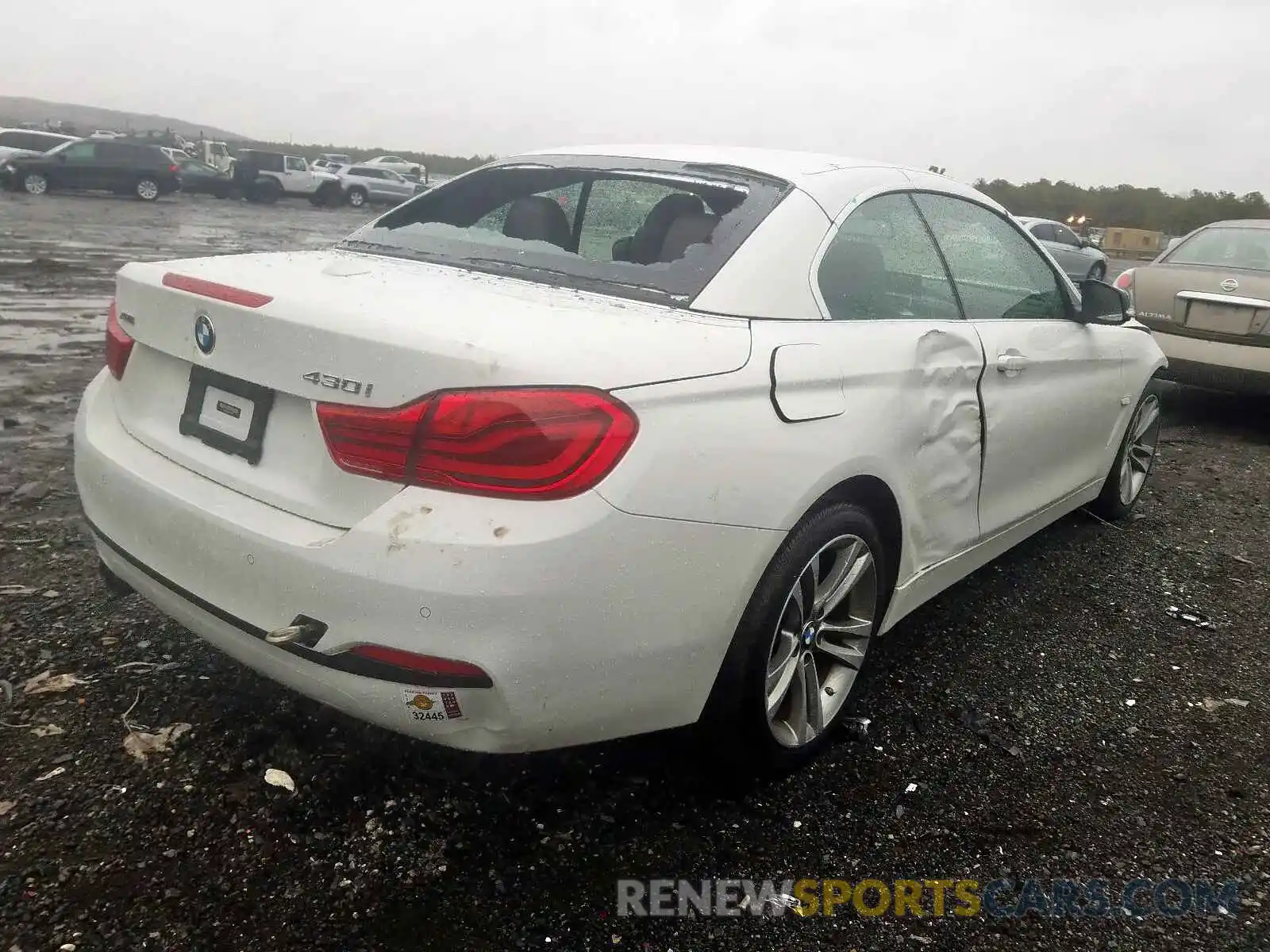 4 Photograph of a damaged car WBA4Z3C50KEF30815 BMW 4 SERIES 2019