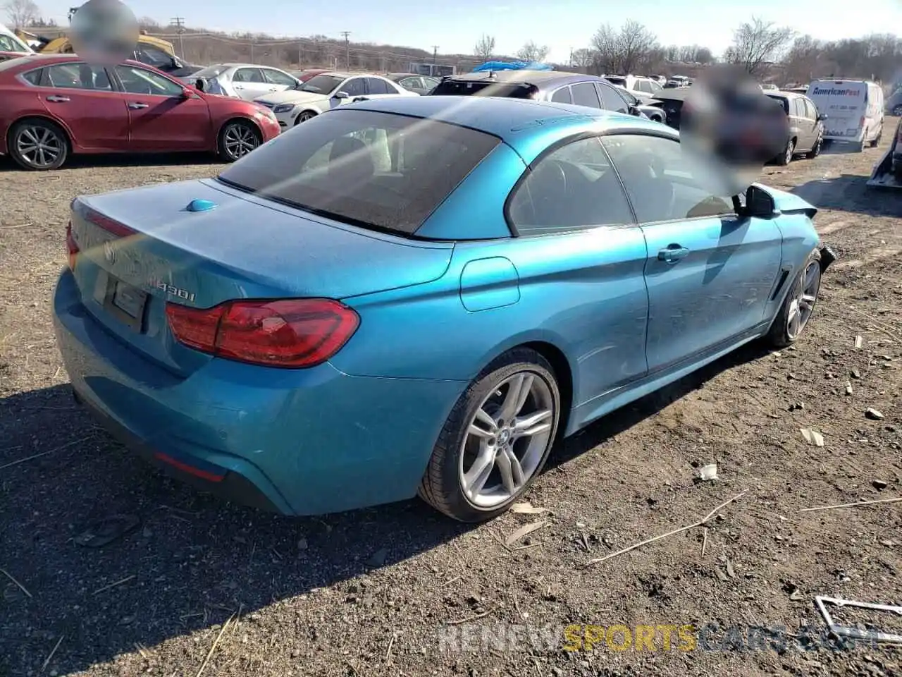 4 Photograph of a damaged car WBA4Z3C50KEF31723 BMW 4 SERIES 2019