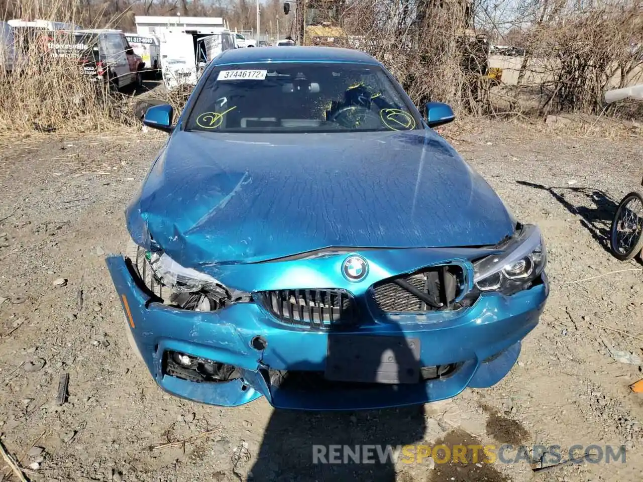 9 Photograph of a damaged car WBA4Z3C50KEF31723 BMW 4 SERIES 2019