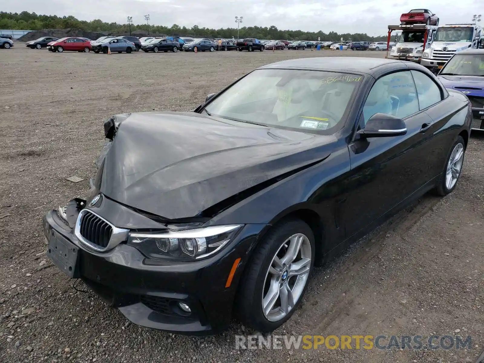 2 Photograph of a damaged car WBA4Z3C51KEF30791 BMW 4 SERIES 2019