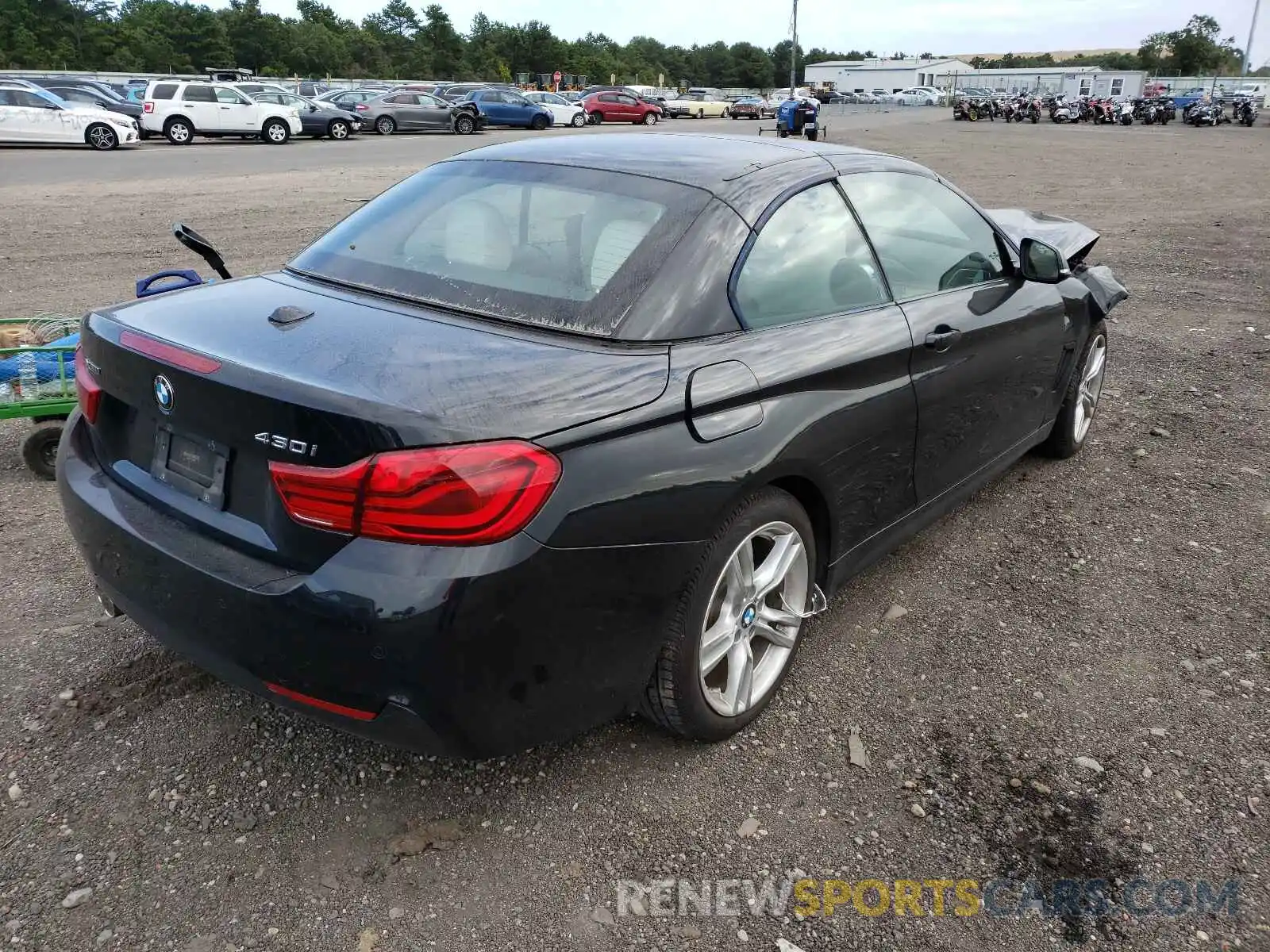 4 Photograph of a damaged car WBA4Z3C51KEF30791 BMW 4 SERIES 2019