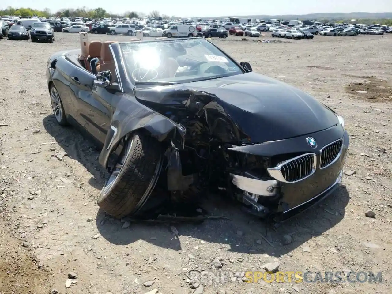 1 Photograph of a damaged car WBA4Z3C51KEF31133 BMW 4 SERIES 2019