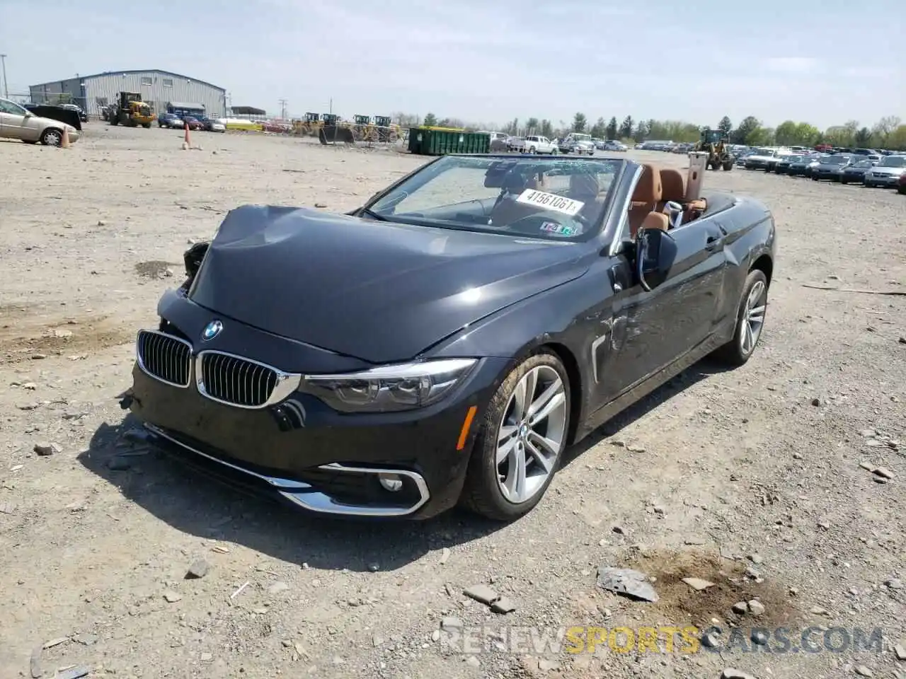 2 Photograph of a damaged car WBA4Z3C51KEF31133 BMW 4 SERIES 2019