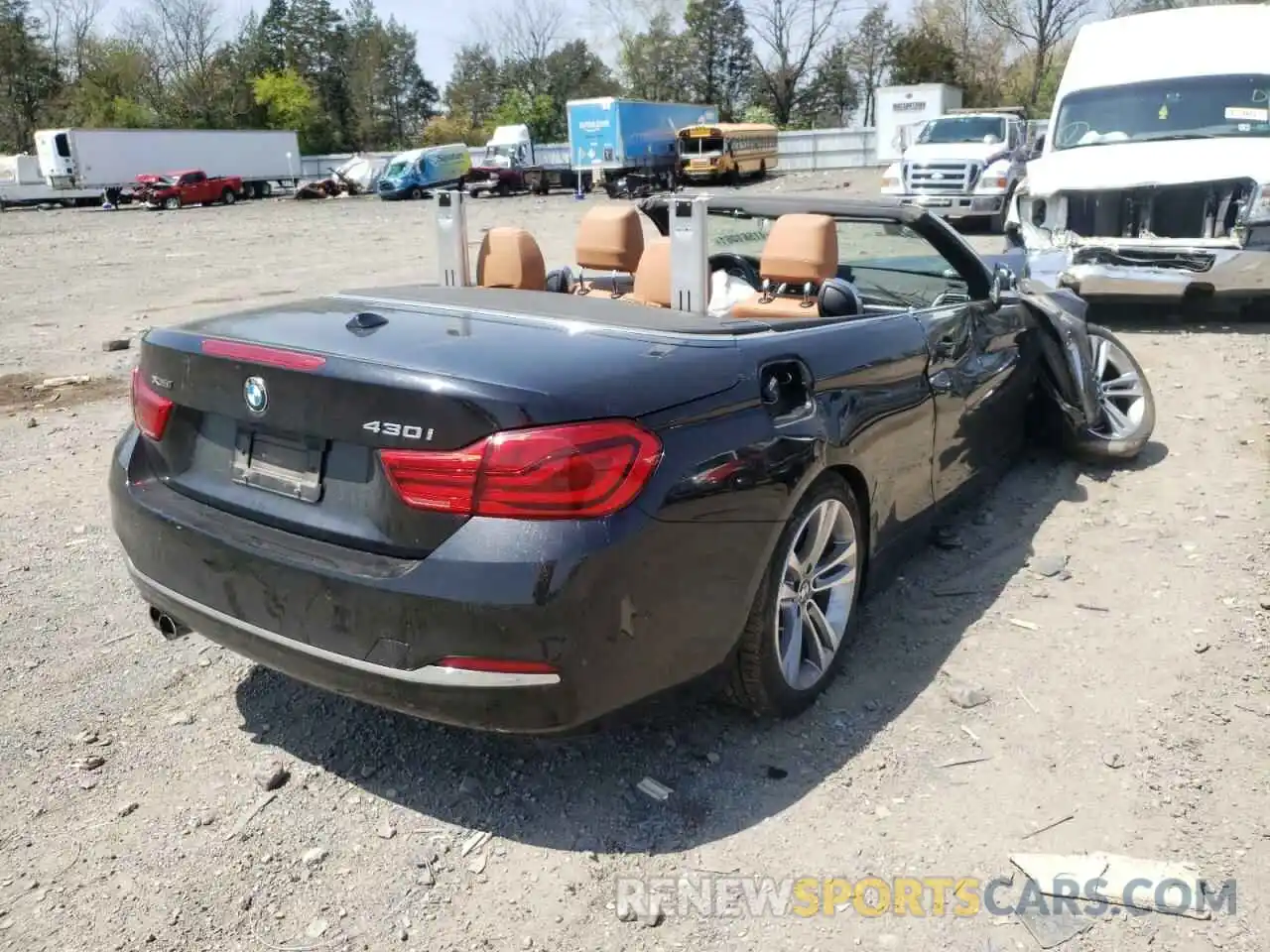 4 Photograph of a damaged car WBA4Z3C51KEF31133 BMW 4 SERIES 2019