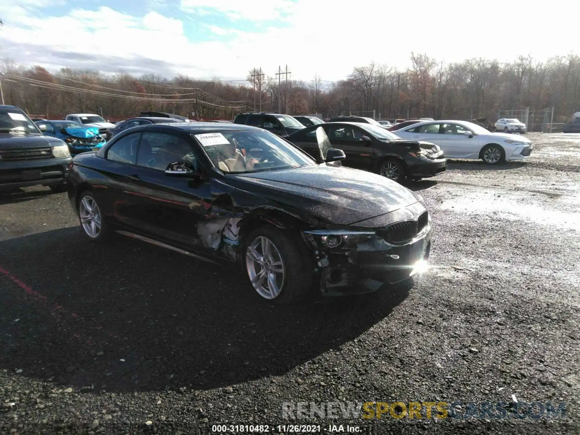 1 Photograph of a damaged car WBA4Z3C51KEF32119 BMW 4 SERIES 2019