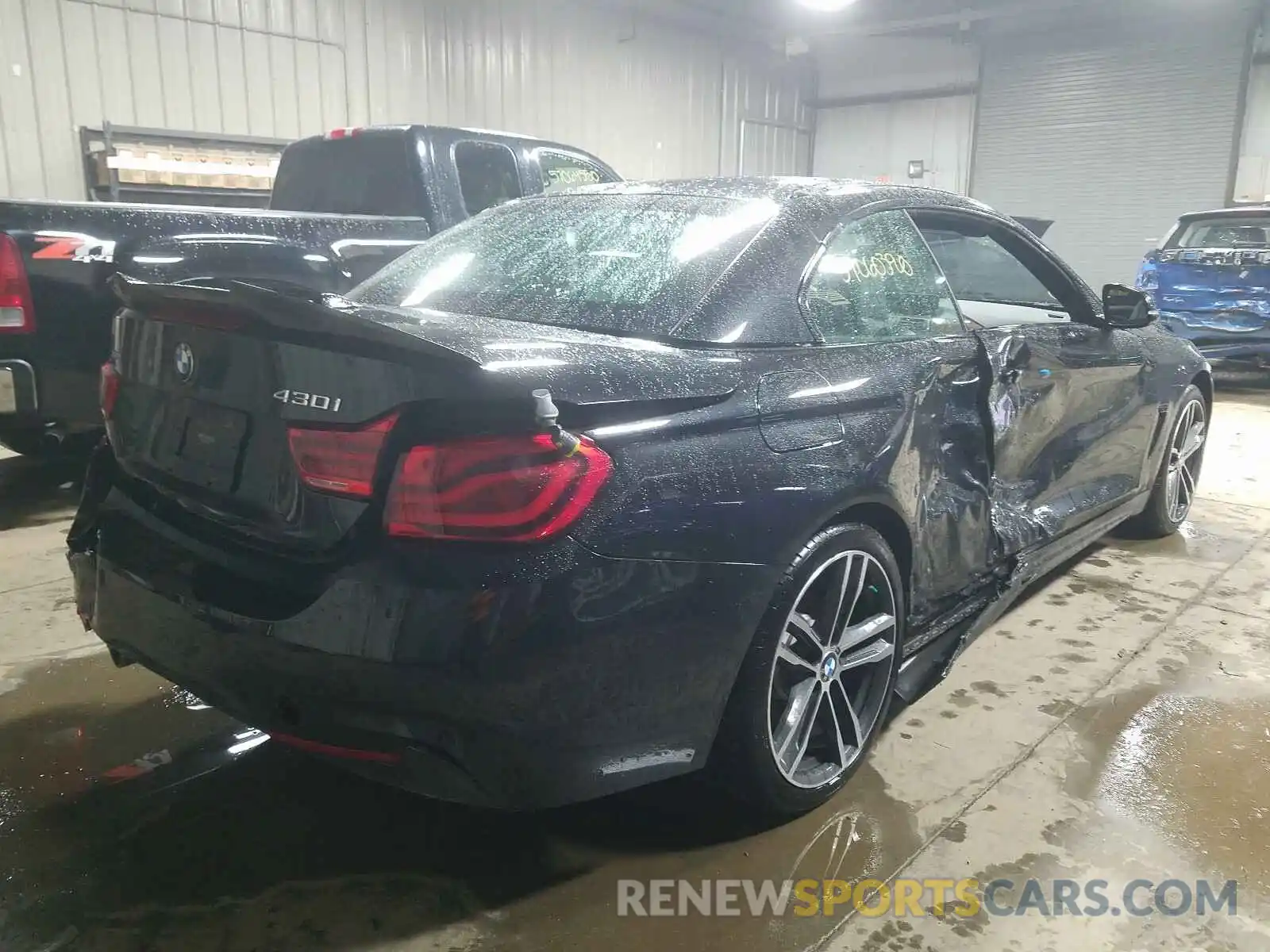 4 Фотография поврежденного автомобиля WBA4Z3C52KEF31027 BMW 4 SERIES 2019