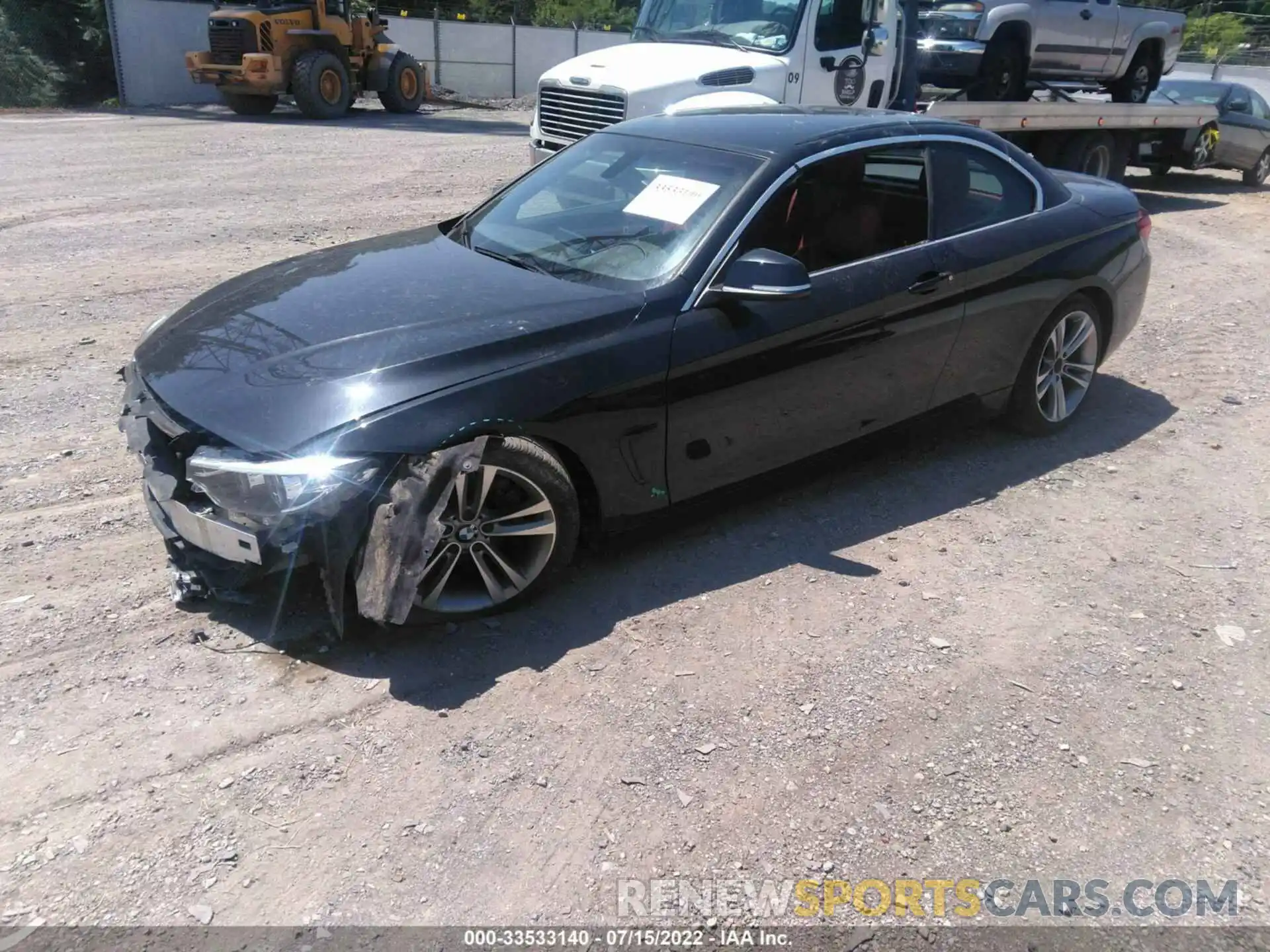 2 Photograph of a damaged car WBA4Z3C52KEF31142 BMW 4 SERIES 2019