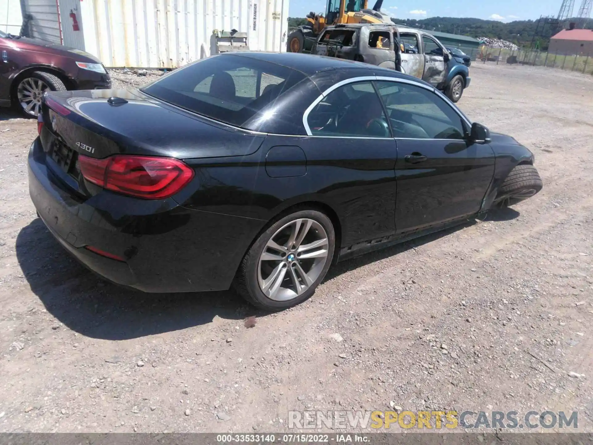 4 Photograph of a damaged car WBA4Z3C52KEF31142 BMW 4 SERIES 2019