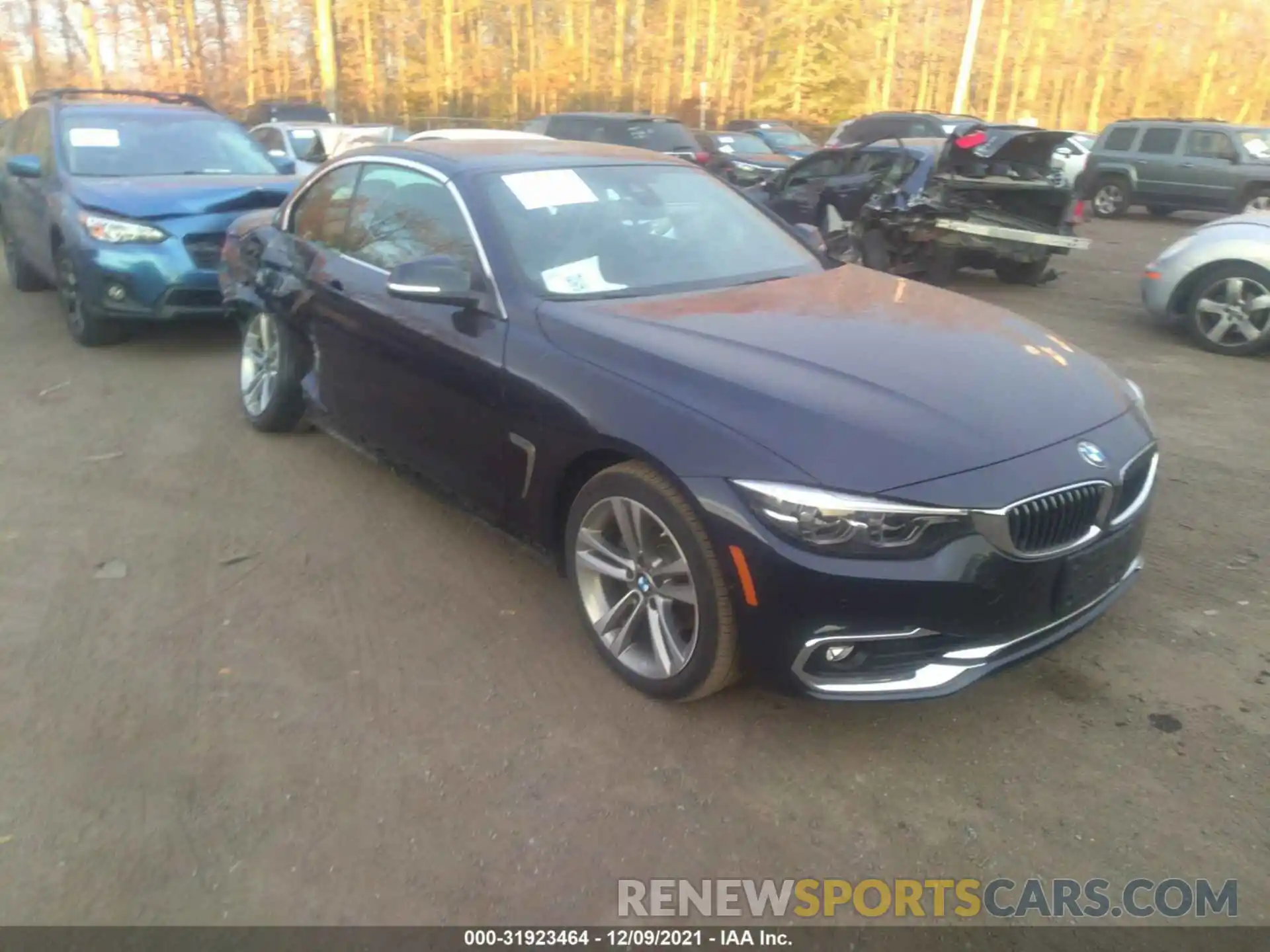 1 Photograph of a damaged car WBA4Z3C52KEF32176 BMW 4 SERIES 2019