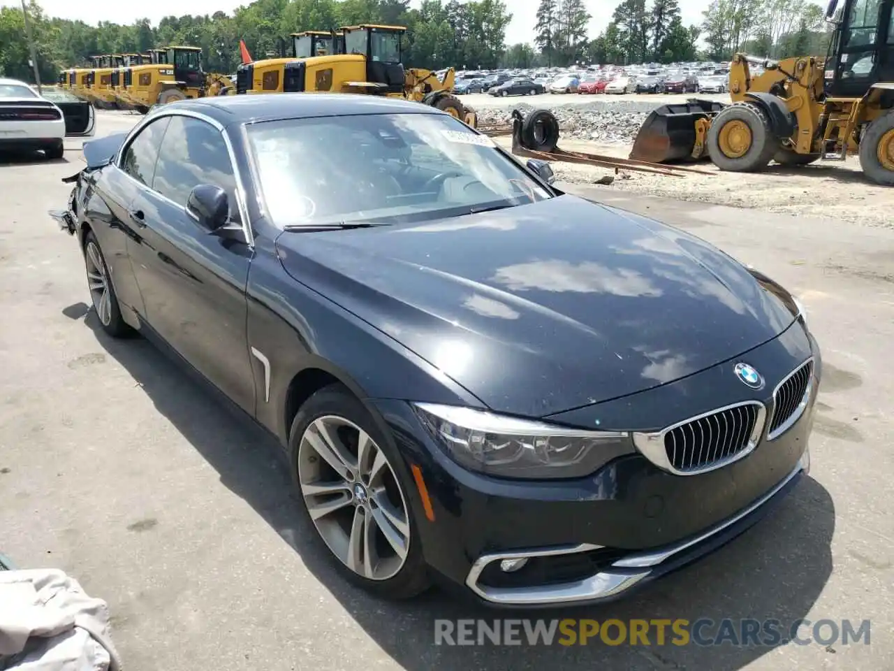 1 Photograph of a damaged car WBA4Z3C52KEF32338 BMW 4 SERIES 2019