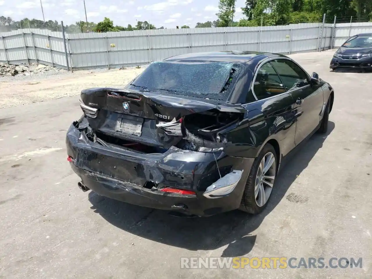 4 Photograph of a damaged car WBA4Z3C52KEF32338 BMW 4 SERIES 2019