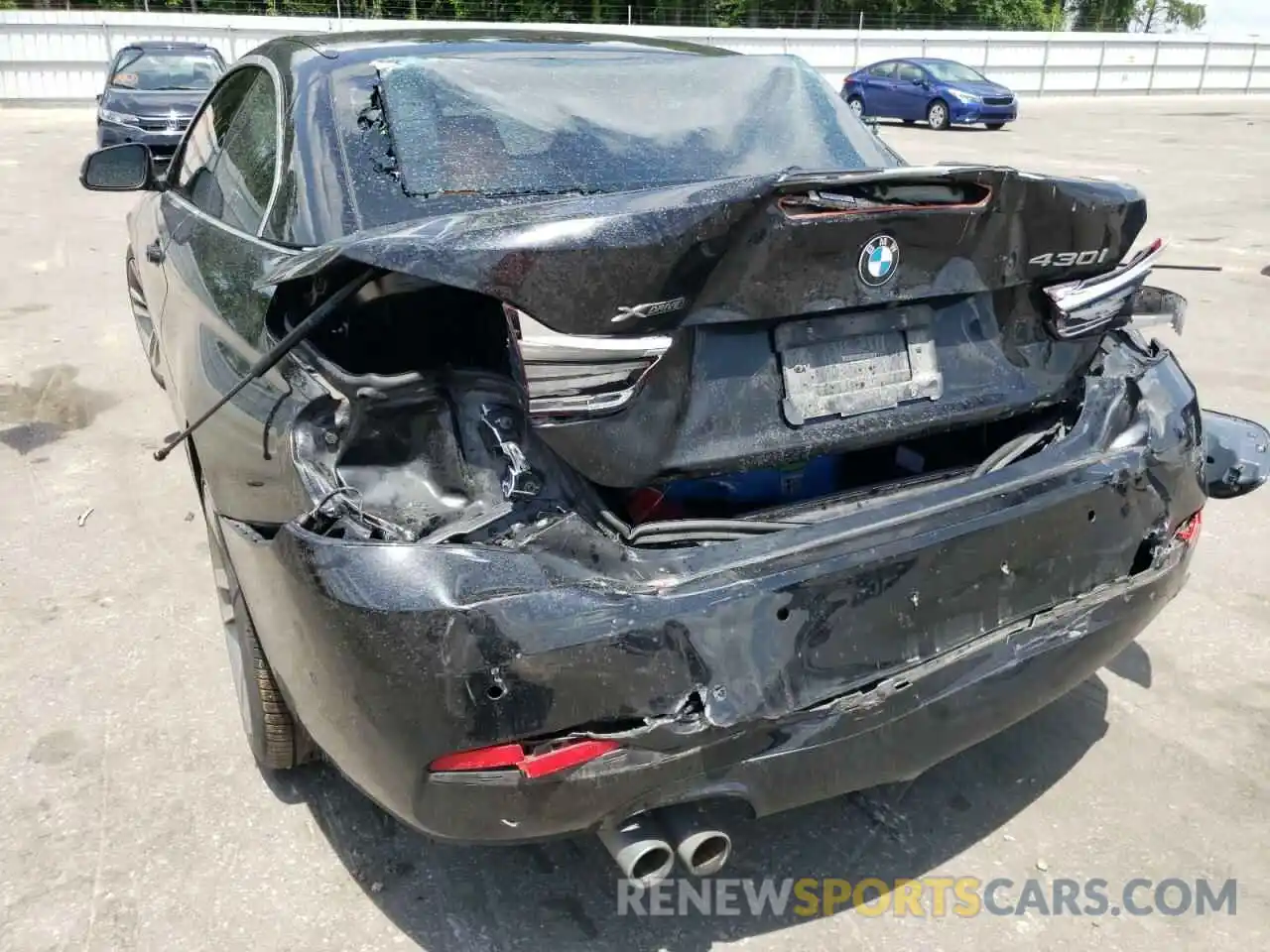 9 Photograph of a damaged car WBA4Z3C52KEF32338 BMW 4 SERIES 2019