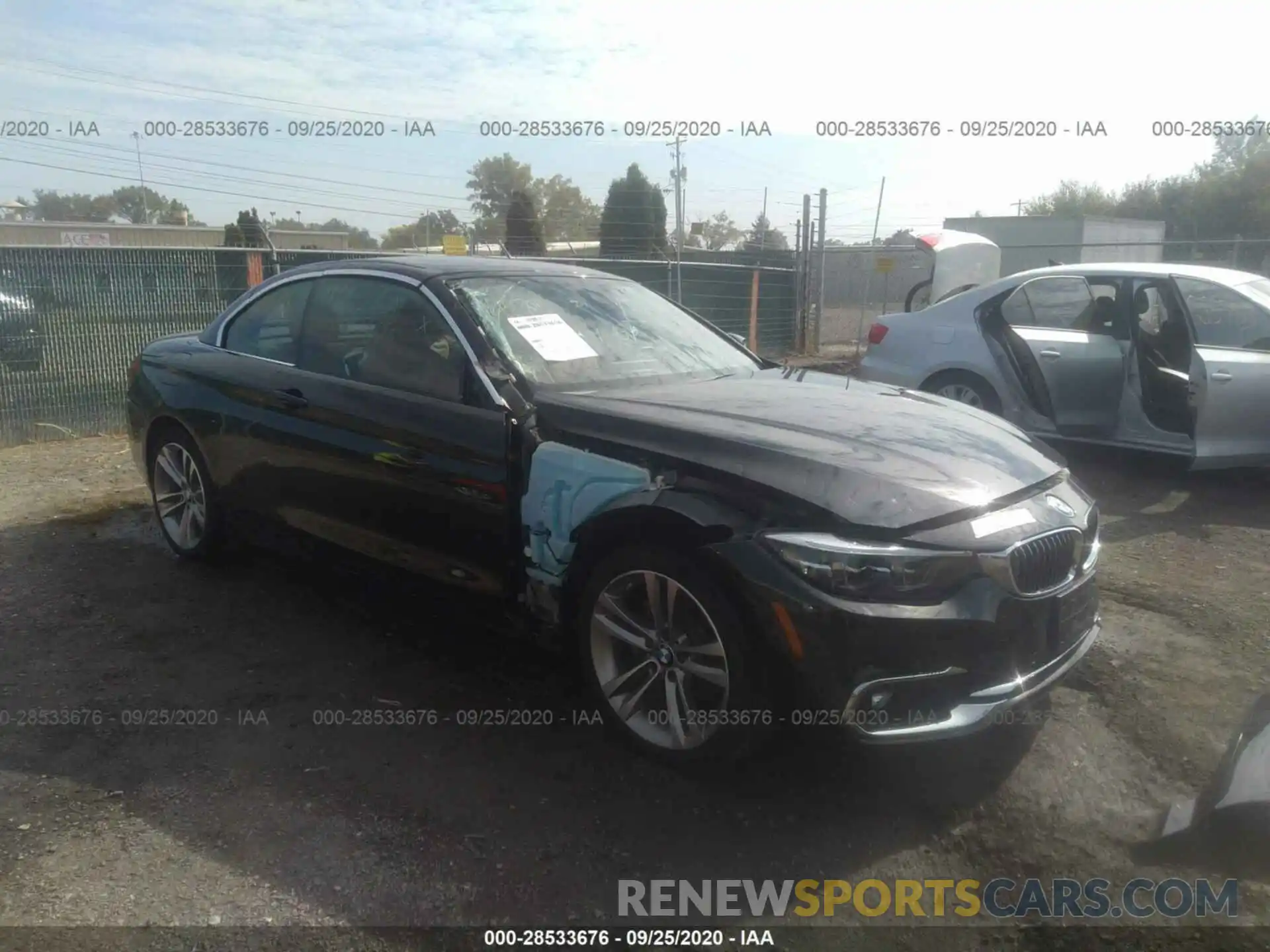 1 Photograph of a damaged car WBA4Z3C53KEF31425 BMW 4 SERIES 2019