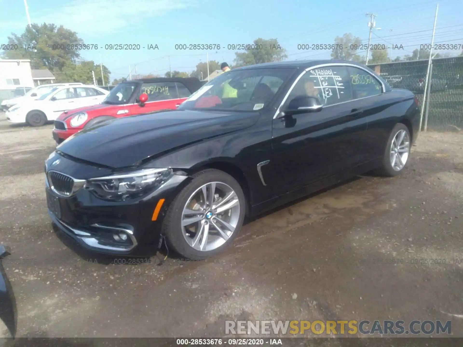 2 Photograph of a damaged car WBA4Z3C53KEF31425 BMW 4 SERIES 2019