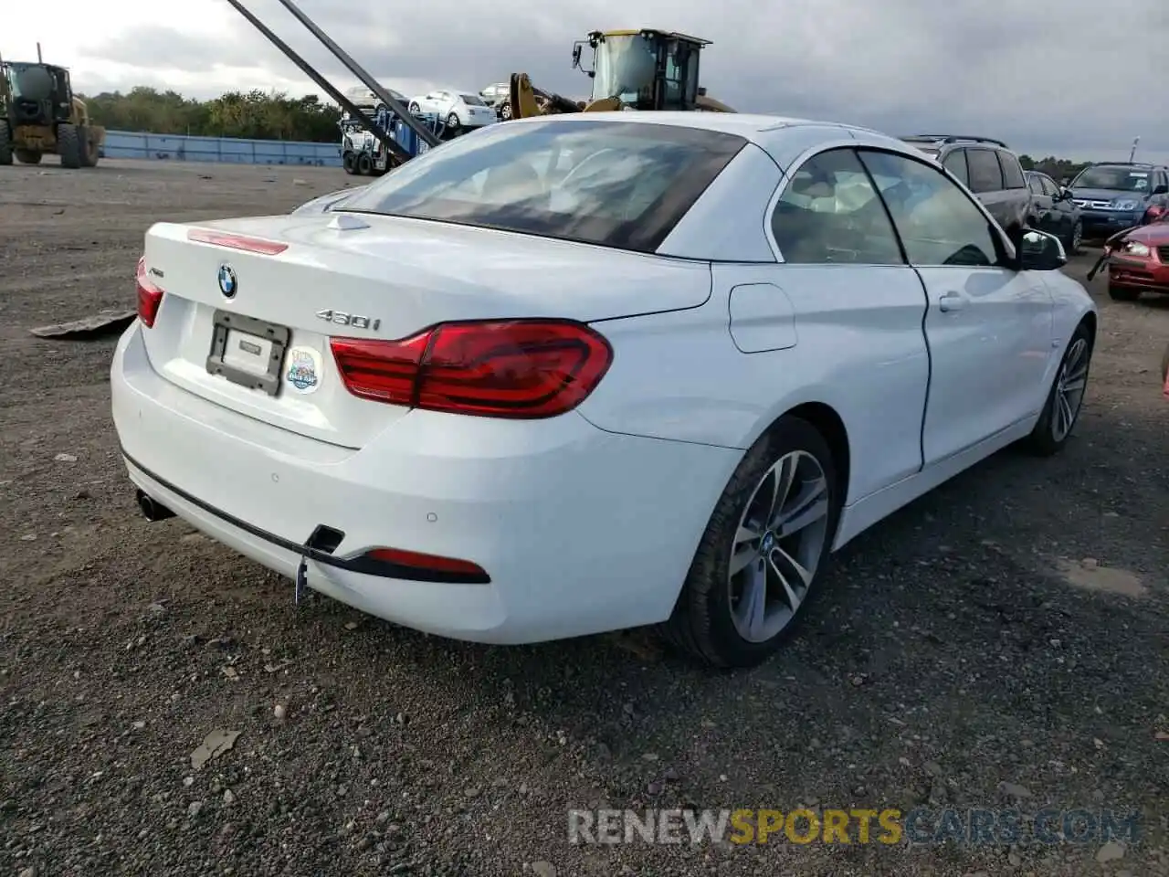 4 Photograph of a damaged car WBA4Z3C54KEF30896 BMW 4 SERIES 2019