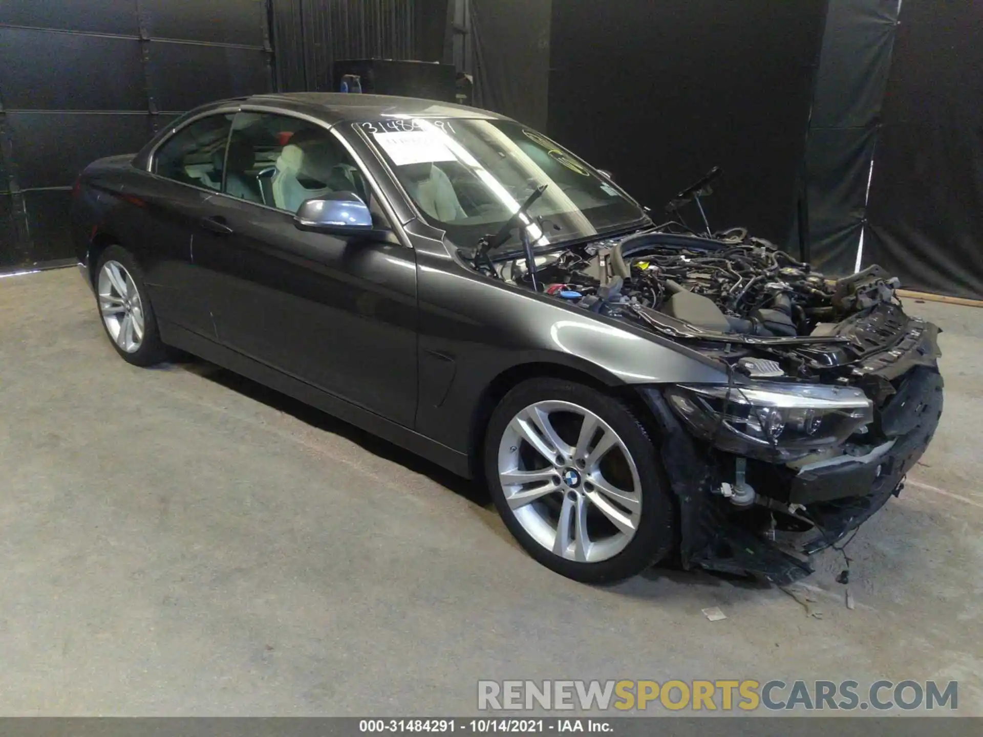 1 Photograph of a damaged car WBA4Z3C54KEF31241 BMW 4 SERIES 2019