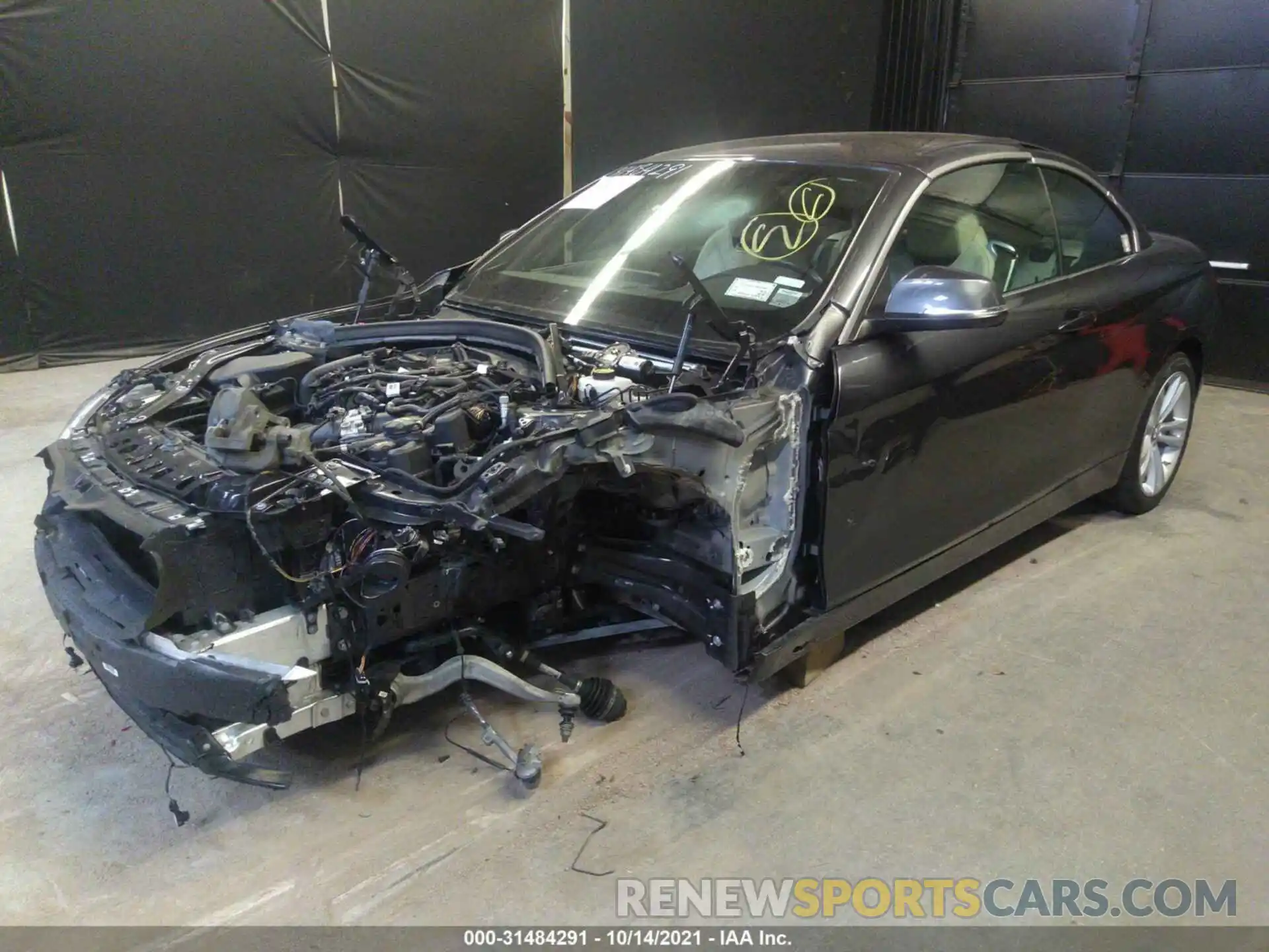 2 Photograph of a damaged car WBA4Z3C54KEF31241 BMW 4 SERIES 2019