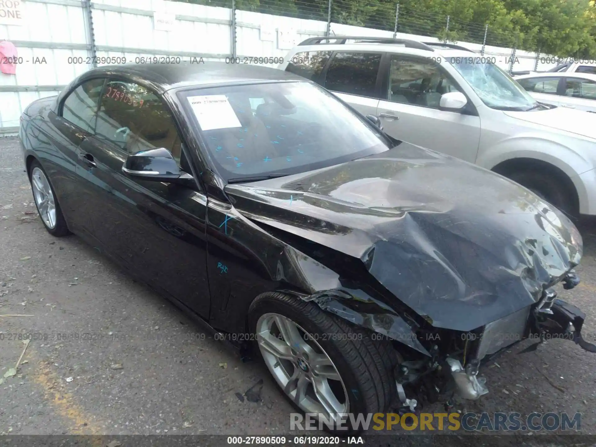 1 Photograph of a damaged car WBA4Z3C54KEF31739 BMW 4 SERIES 2019