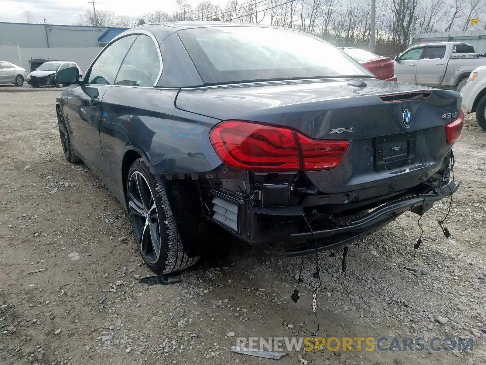 3 Photograph of a damaged car WBA4Z3C54KEN89623 BMW 4 SERIES 2019