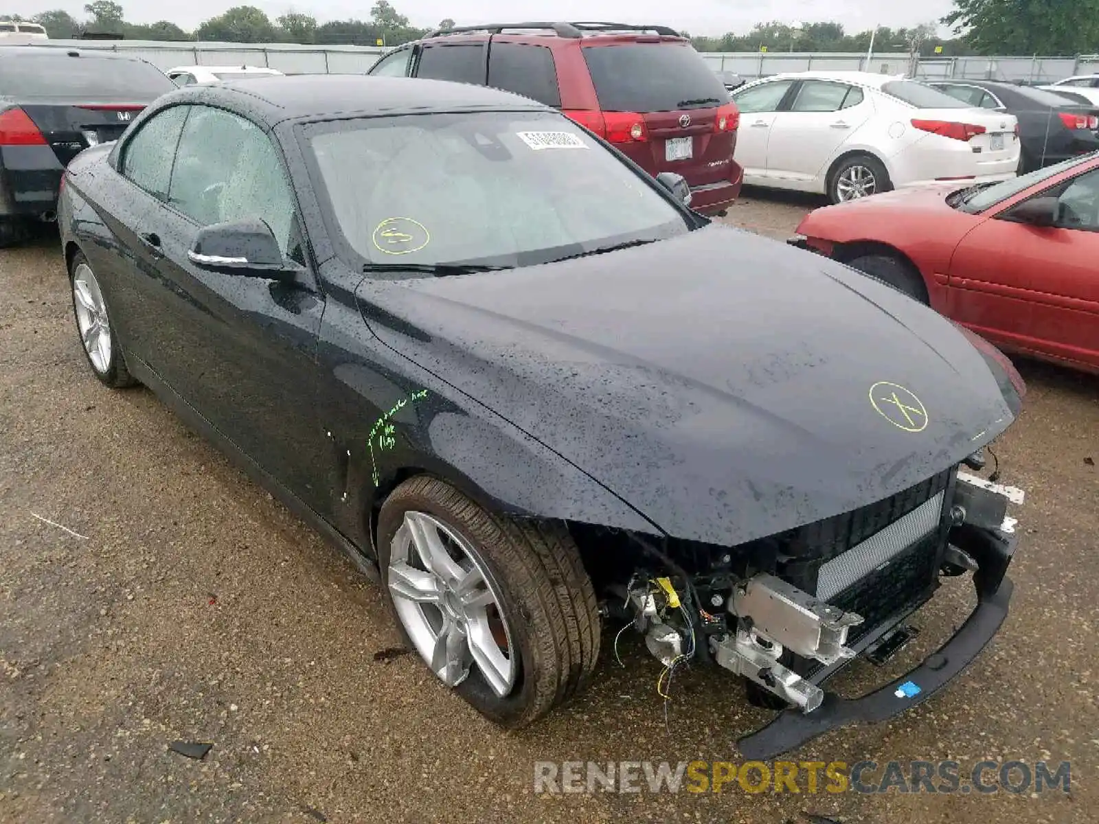 1 Photograph of a damaged car WBA4Z3C55KEF30891 BMW 4 SERIES 2019