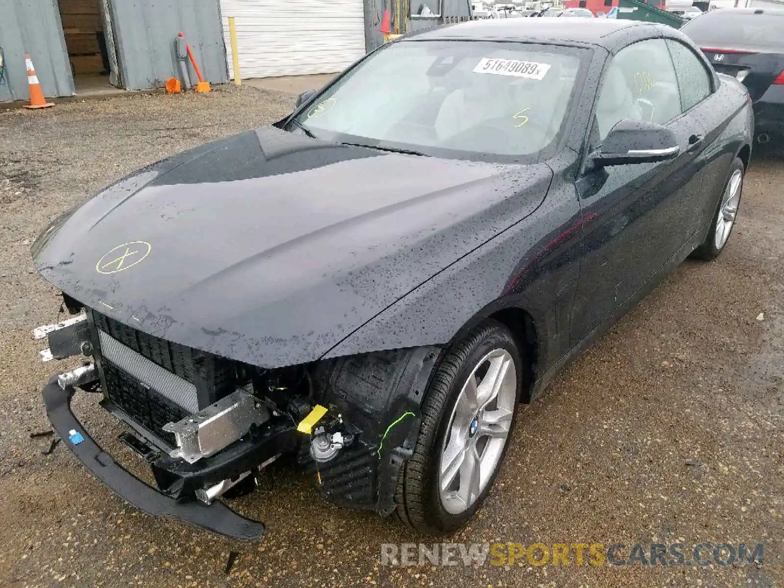 2 Photograph of a damaged car WBA4Z3C55KEF30891 BMW 4 SERIES 2019