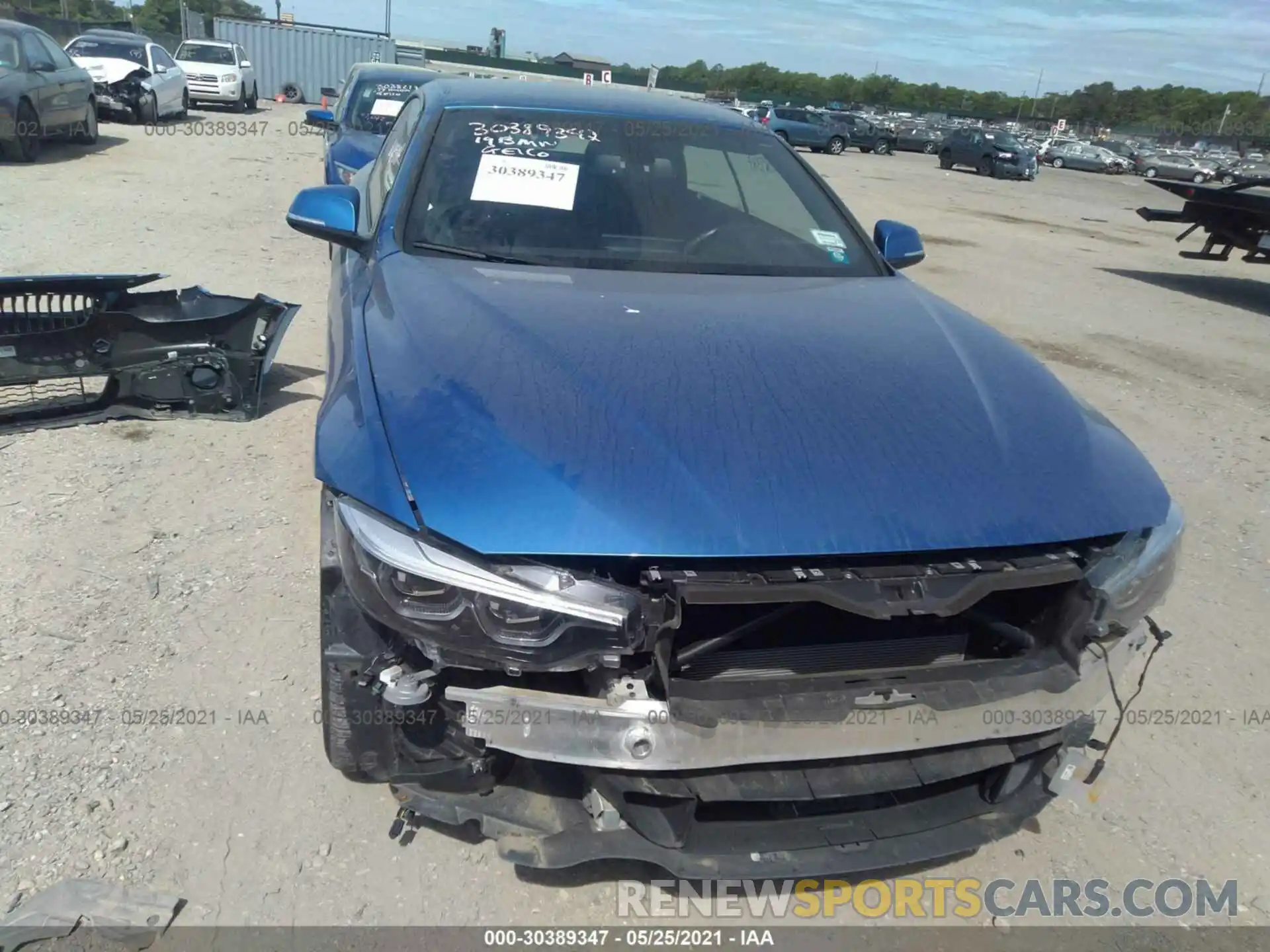 6 Photograph of a damaged car WBA4Z3C55KEF31880 BMW 4 SERIES 2019