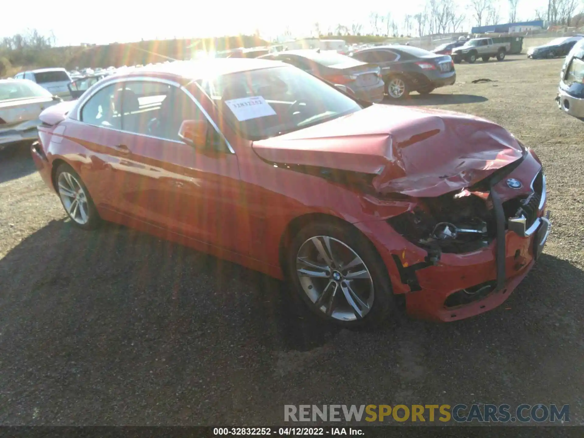 1 Photograph of a damaged car WBA4Z3C55KEN89727 BMW 4 SERIES 2019