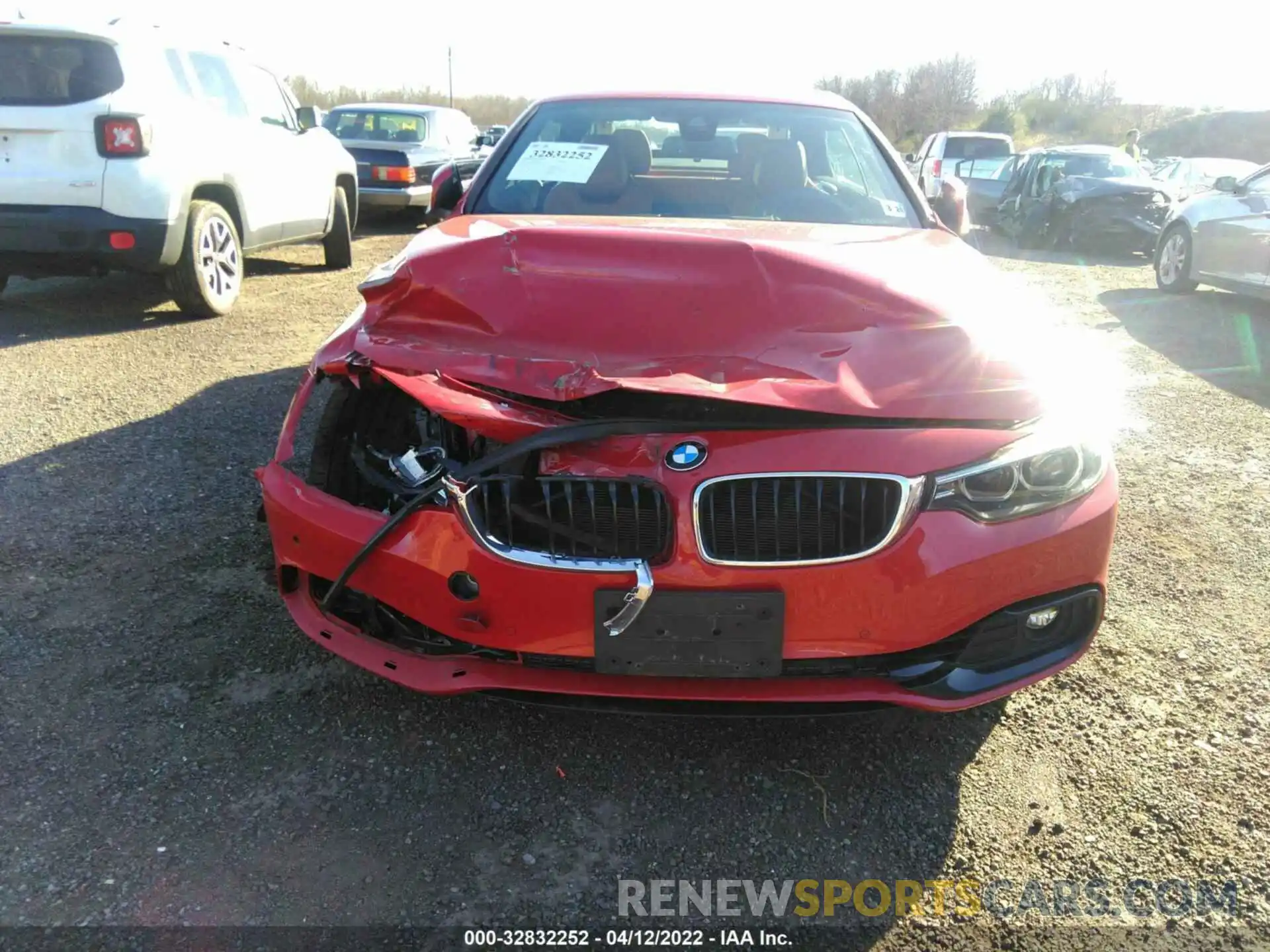 6 Photograph of a damaged car WBA4Z3C55KEN89727 BMW 4 SERIES 2019