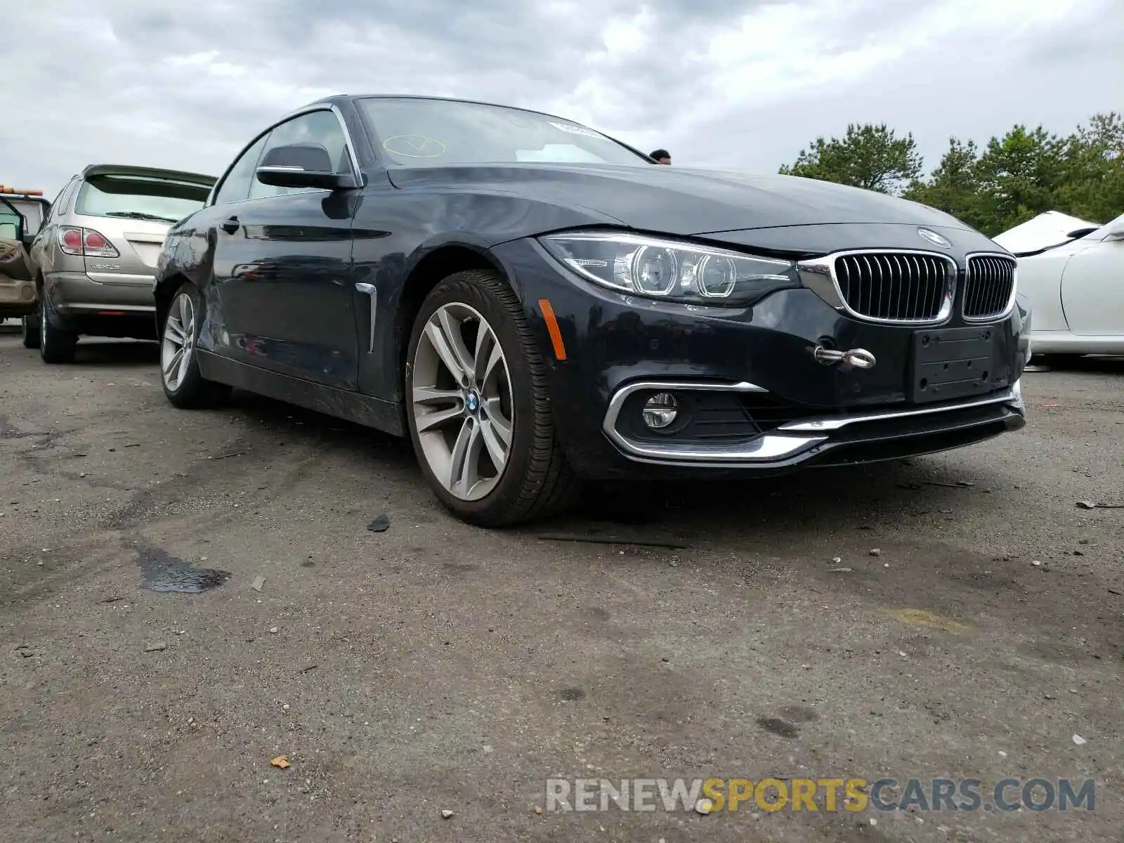 1 Photograph of a damaged car WBA4Z3C56KEF30916 BMW 4 SERIES 2019