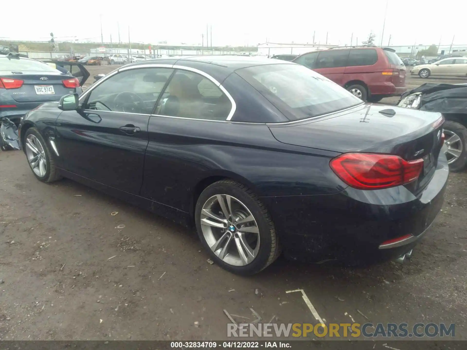 3 Фотография поврежденного автомобиля WBA4Z3C56KEN89574 BMW 4 SERIES 2019