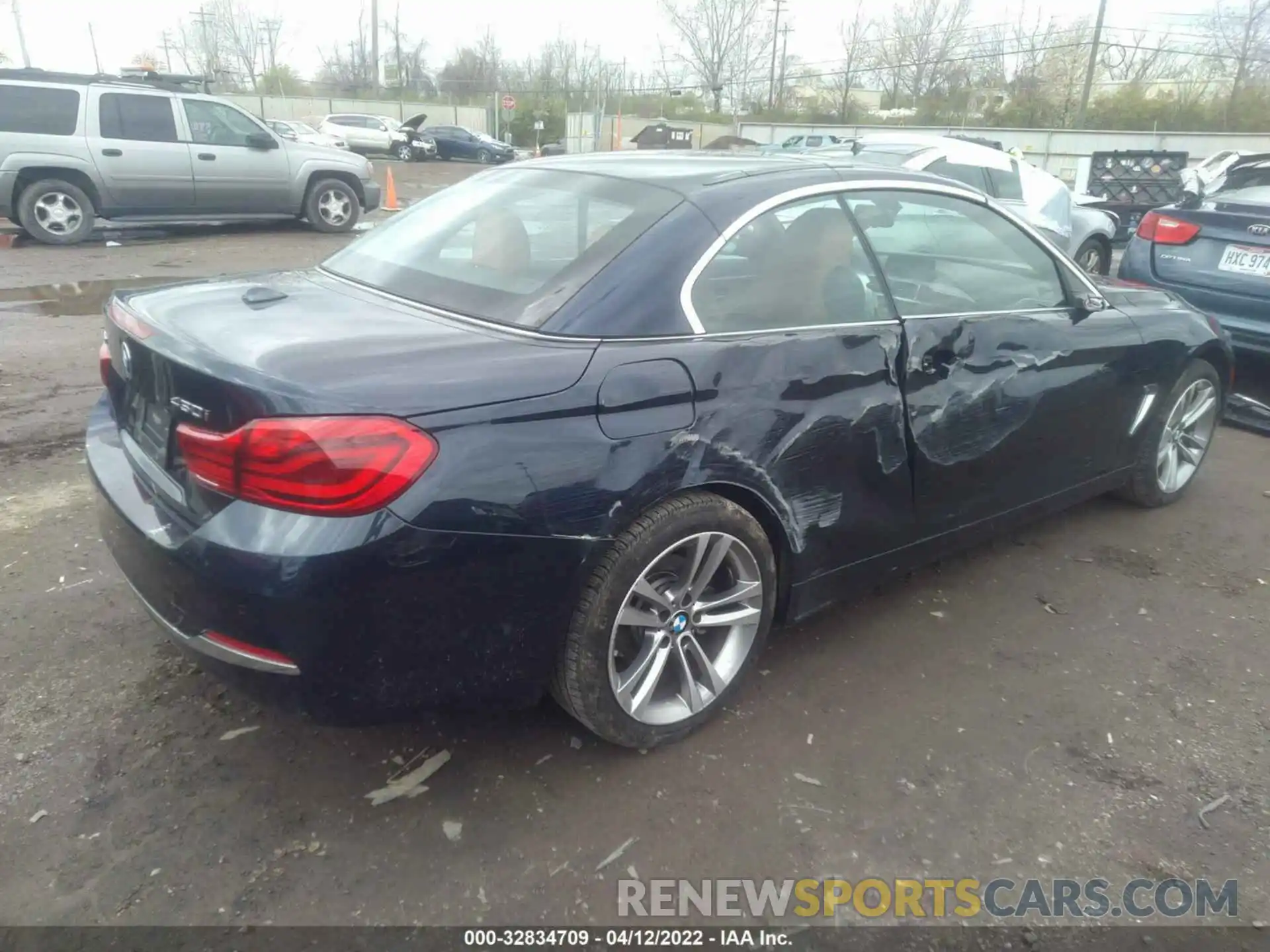 4 Фотография поврежденного автомобиля WBA4Z3C56KEN89574 BMW 4 SERIES 2019