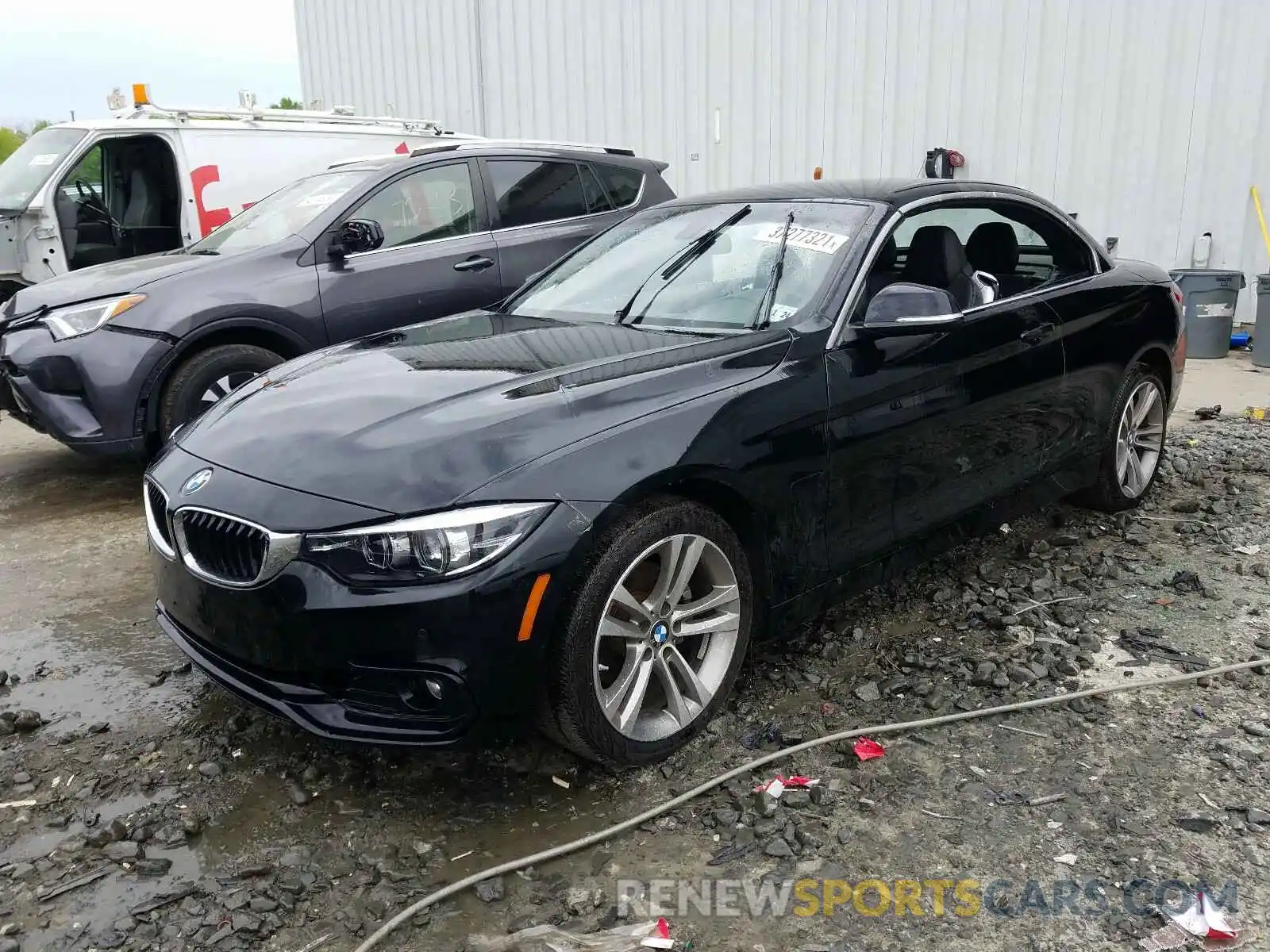 2 Photograph of a damaged car WBA4Z3C56KEN89610 BMW 4 SERIES 2019