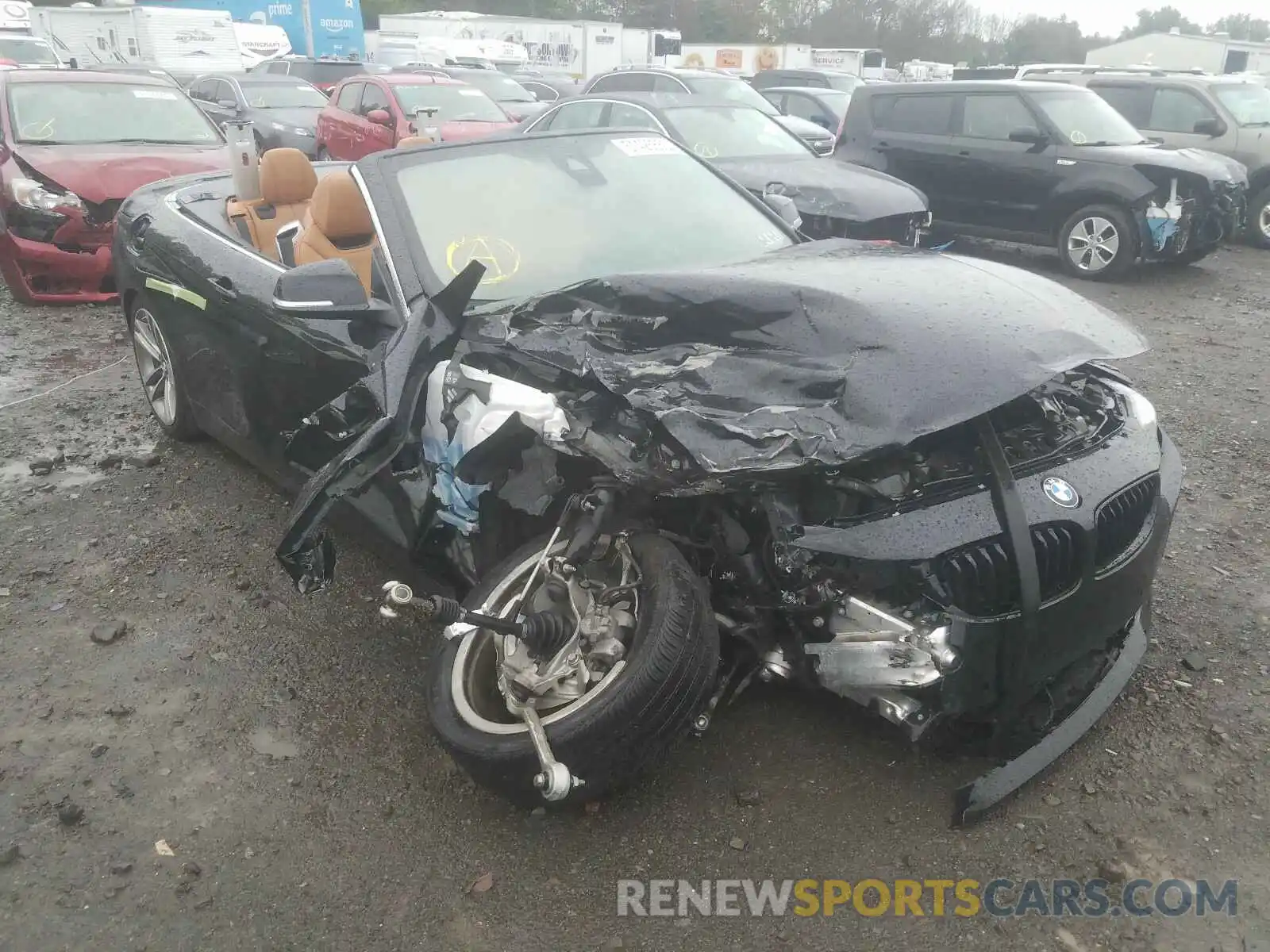 1 Photograph of a damaged car WBA4Z3C57KEF31542 BMW 4 SERIES 2019