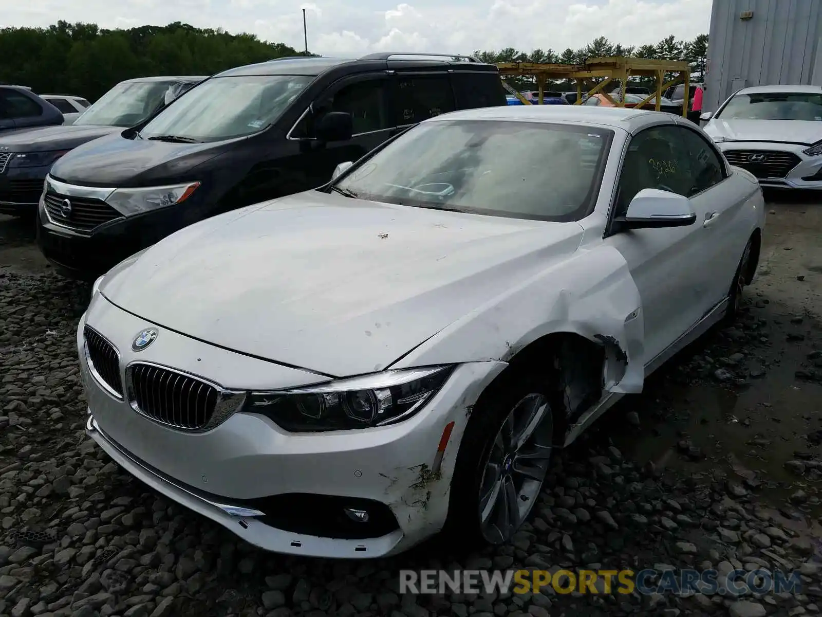 2 Photograph of a damaged car WBA4Z3C57KEF31590 BMW 4 SERIES 2019