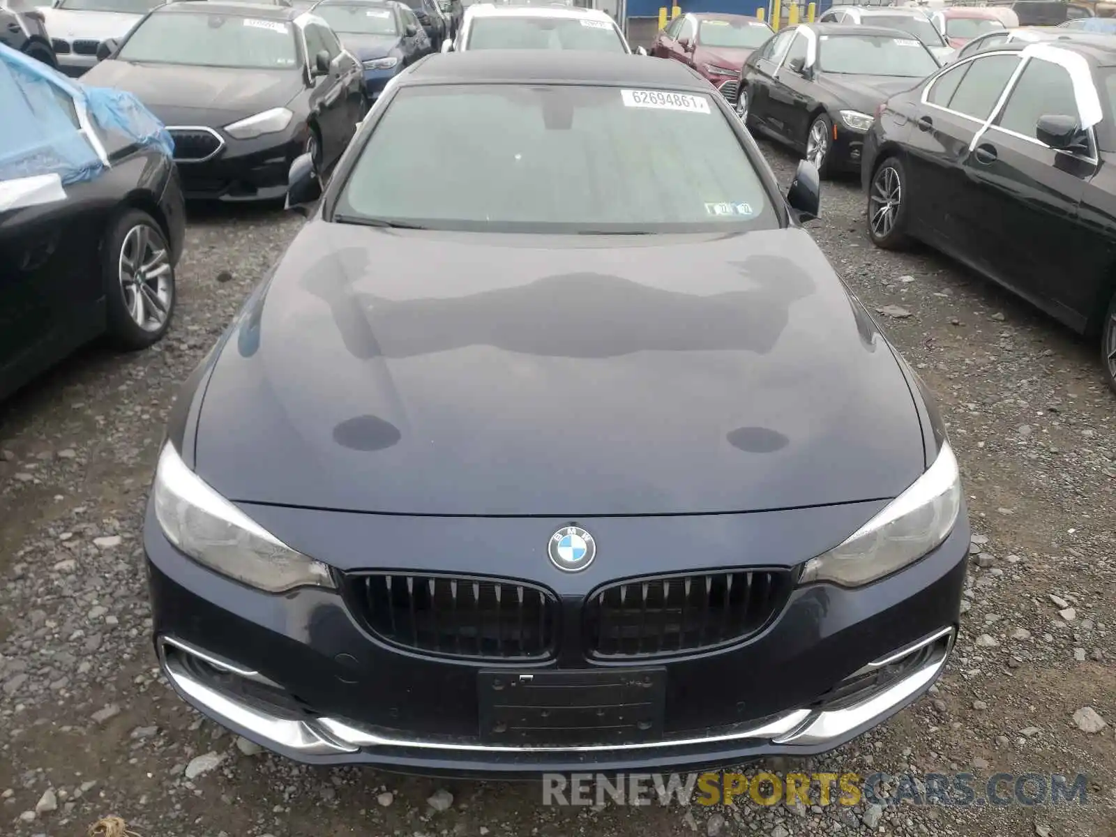 9 Фотография поврежденного автомобиля WBA4Z3C57KEF31850 BMW 4 SERIES 2019