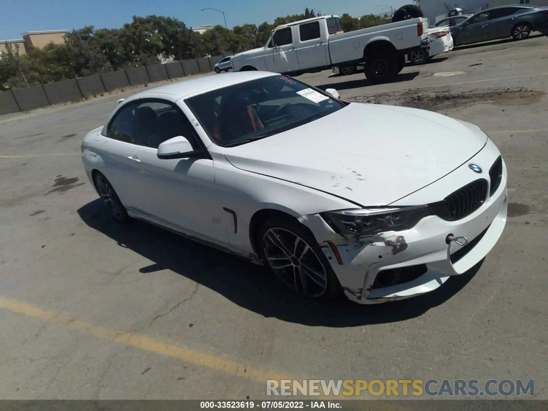 1 Photograph of a damaged car WBA4Z3C58KEF30836 BMW 4 SERIES 2019