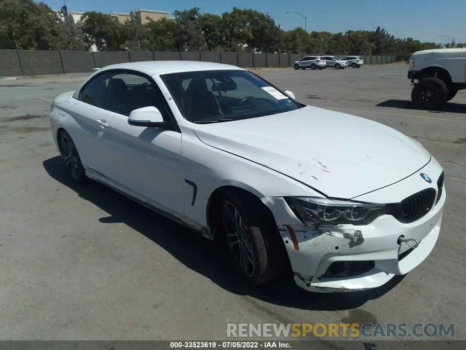 6 Photograph of a damaged car WBA4Z3C58KEF30836 BMW 4 SERIES 2019