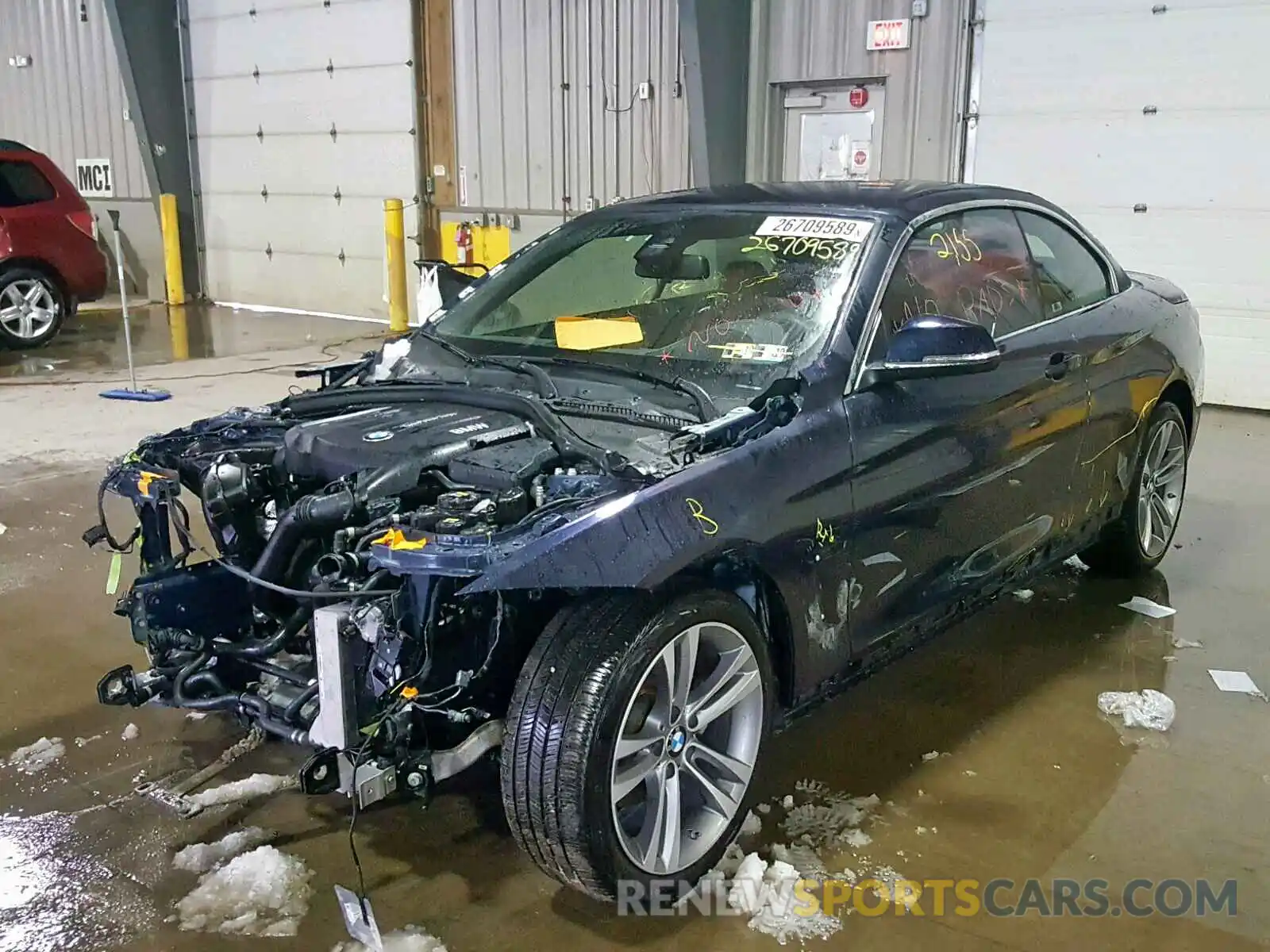 2 Photograph of a damaged car WBA4Z3C58KEF31128 BMW 4 SERIES 2019