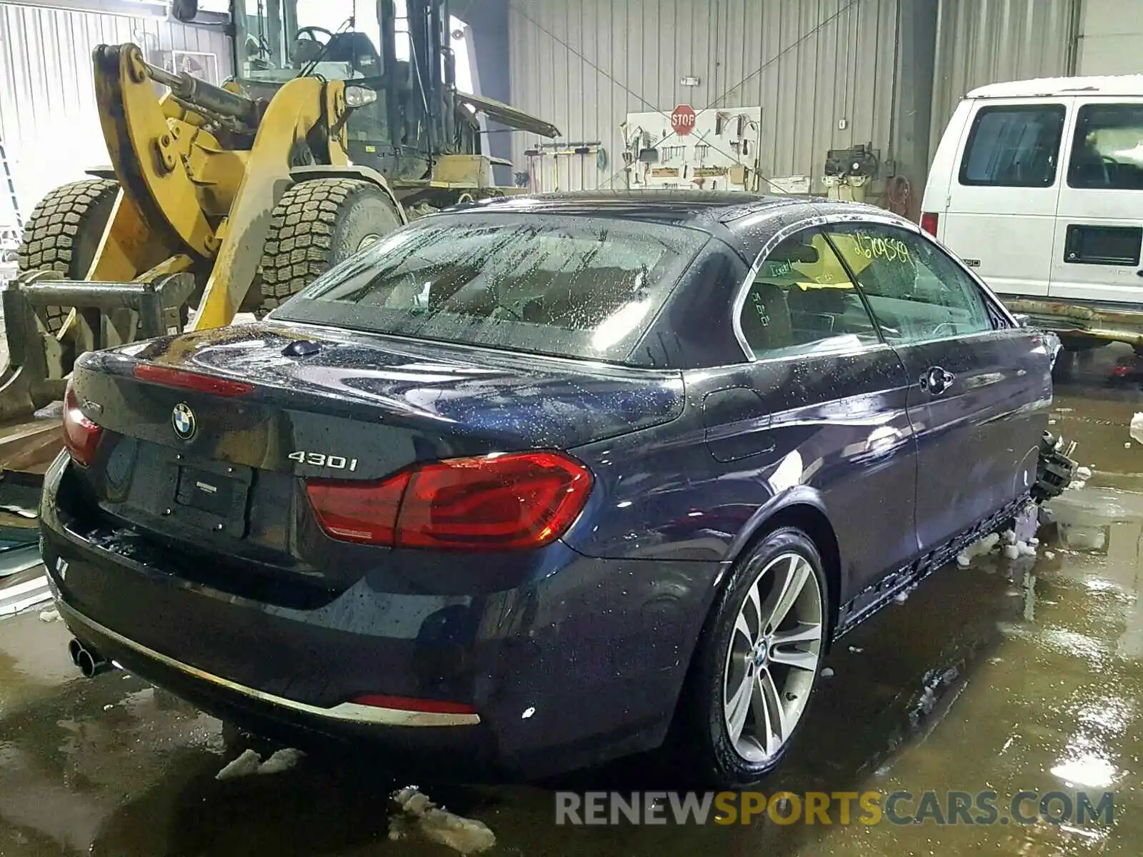 4 Photograph of a damaged car WBA4Z3C58KEF31128 BMW 4 SERIES 2019