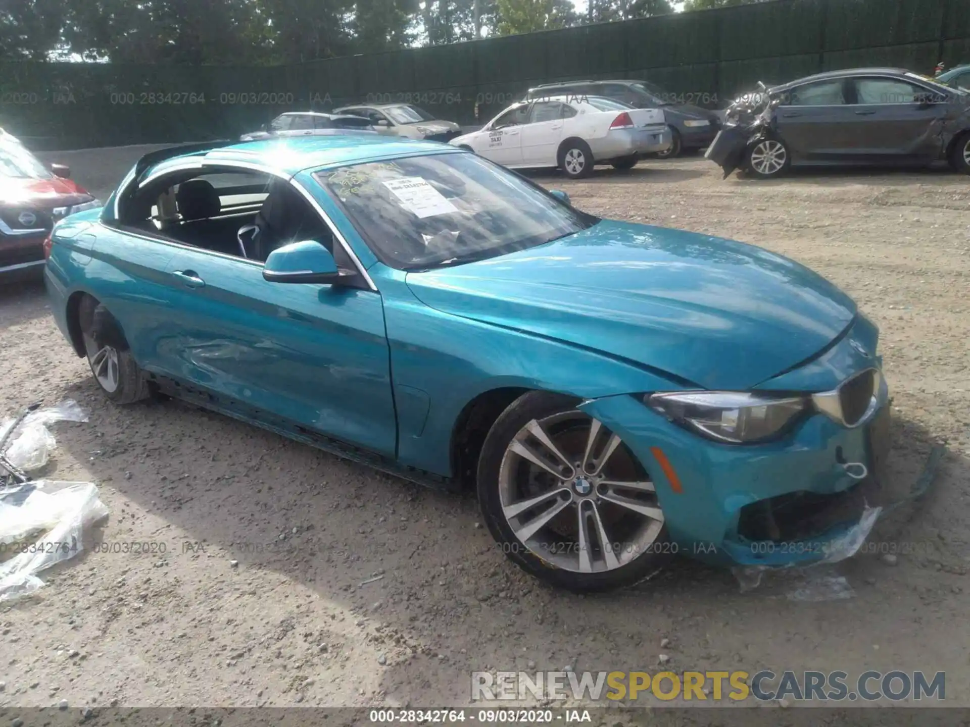 1 Photograph of a damaged car WBA4Z3C58KEF31470 BMW 4 SERIES 2019