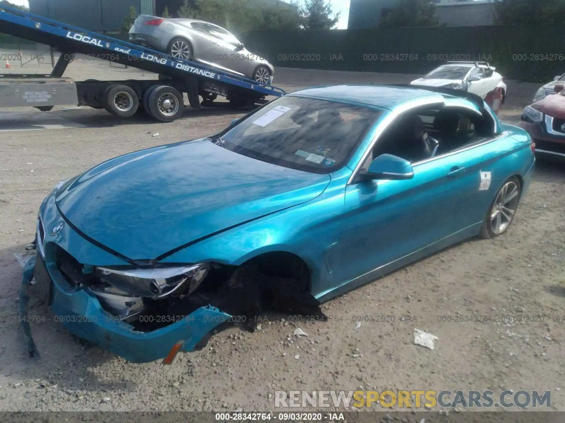 2 Photograph of a damaged car WBA4Z3C58KEF31470 BMW 4 SERIES 2019