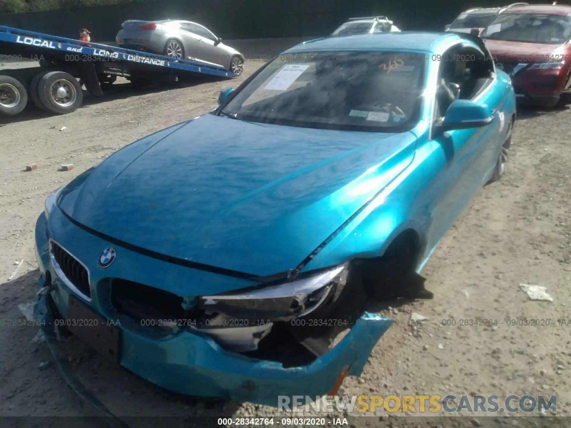 6 Photograph of a damaged car WBA4Z3C58KEF31470 BMW 4 SERIES 2019