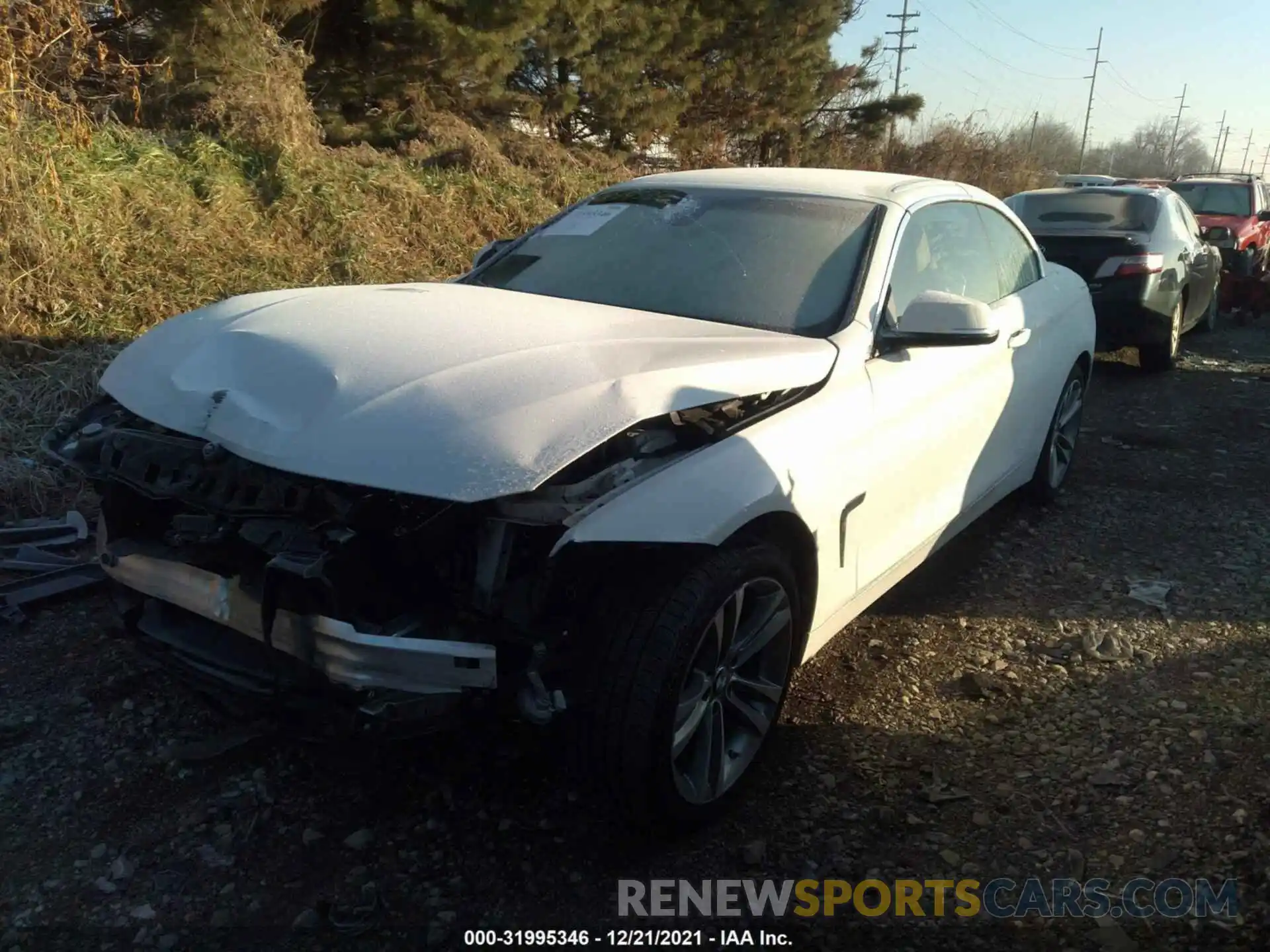 2 Photograph of a damaged car WBA4Z3C58KEF31873 BMW 4 SERIES 2019