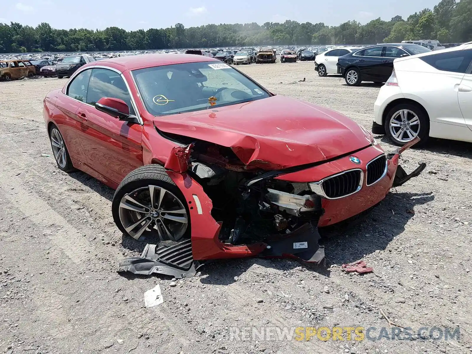 1 Photograph of a damaged car WBA4Z3C58KEF31890 BMW 4 SERIES 2019