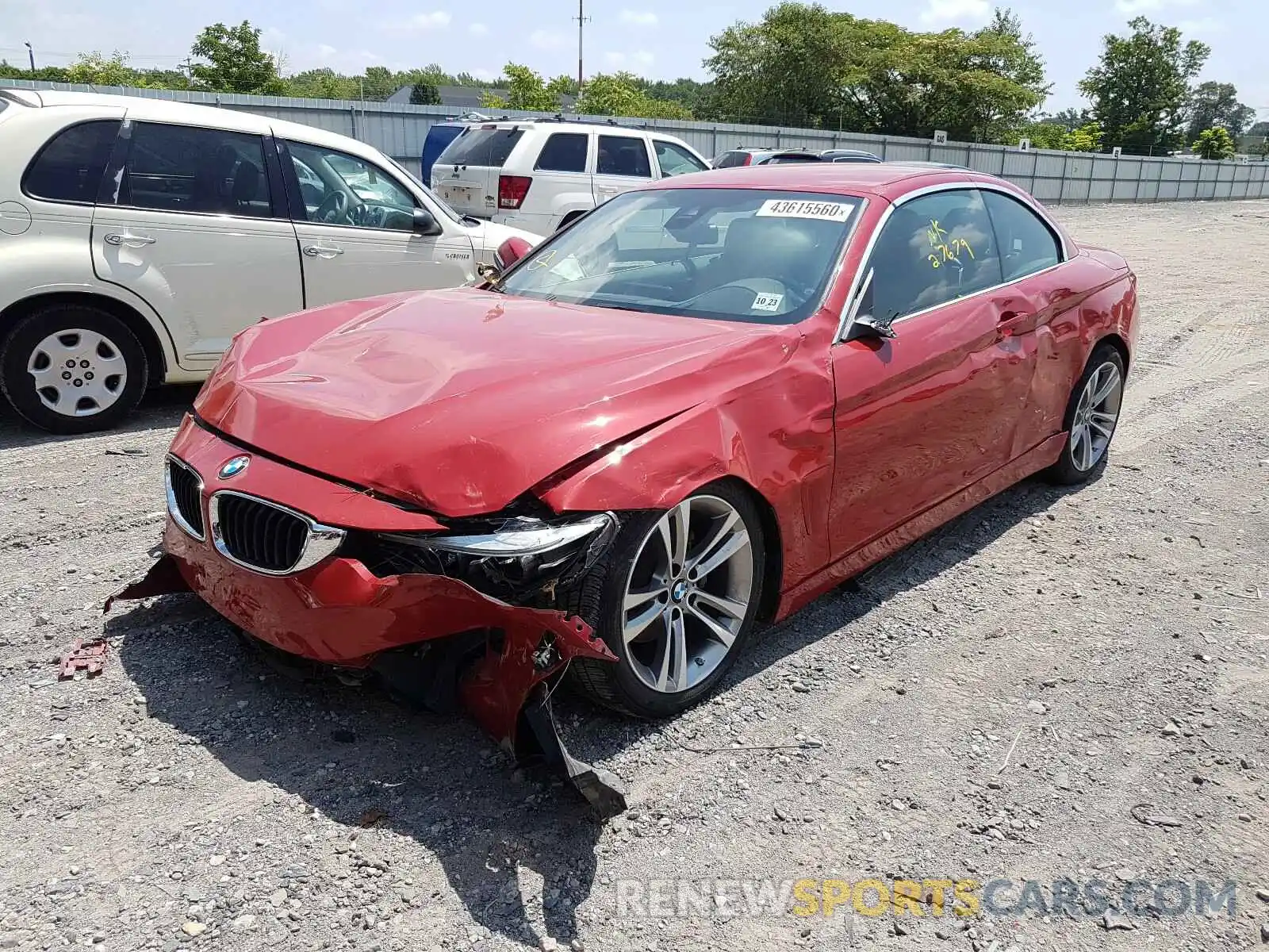 2 Photograph of a damaged car WBA4Z3C58KEF31890 BMW 4 SERIES 2019